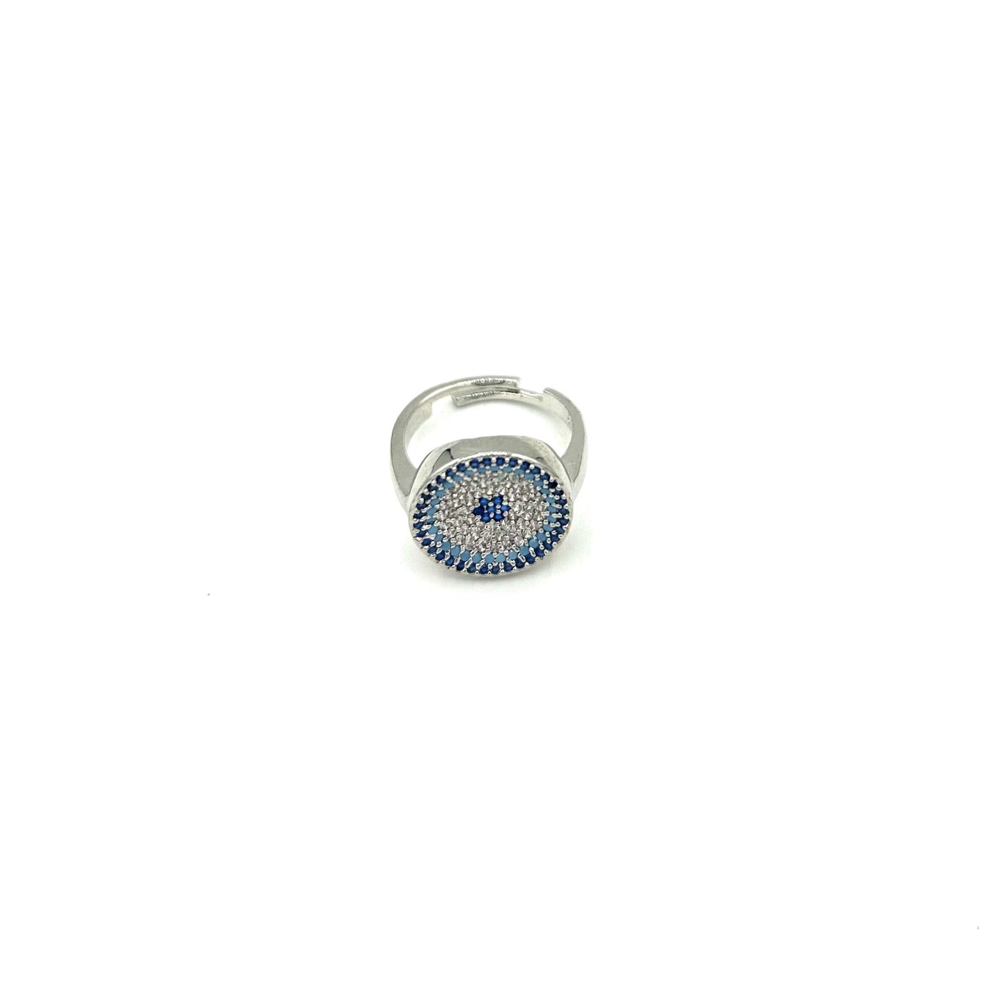 Evil Eye Ring (Silver)