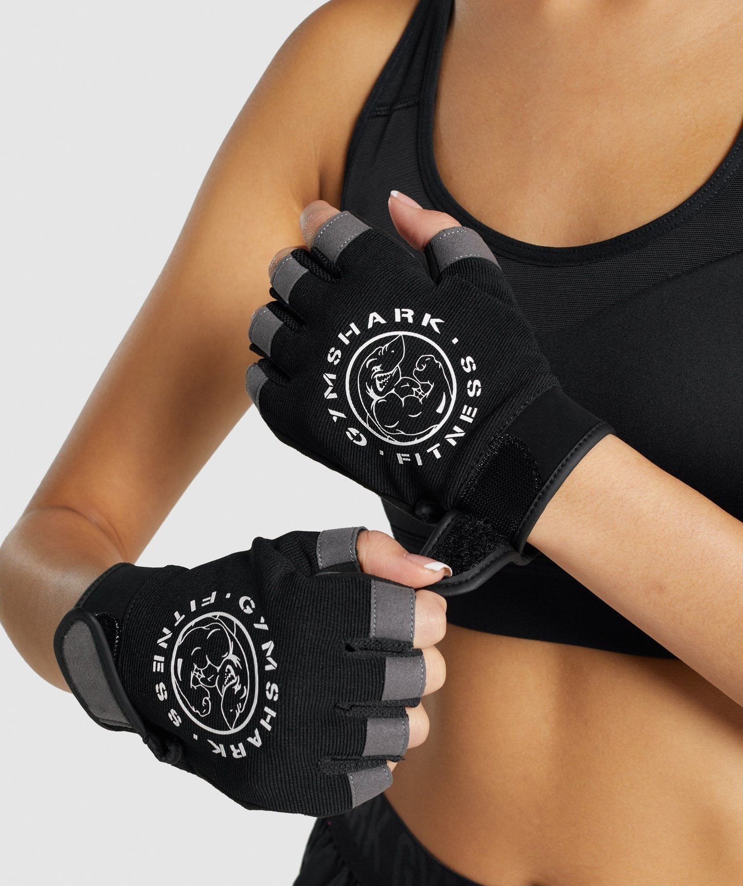 Gymshark Legacy Hebenshandschuhe - schwarz