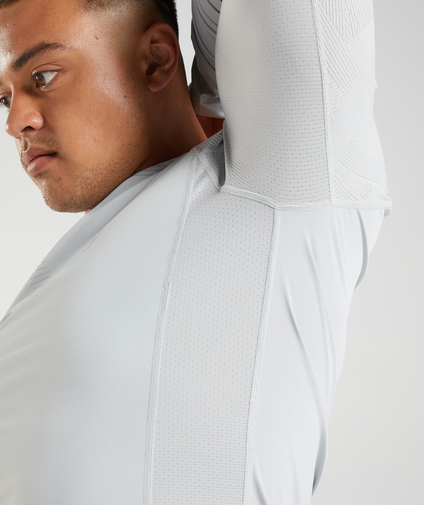 Gymshark 315 Long Sleeve T-Shirt - Light Grey