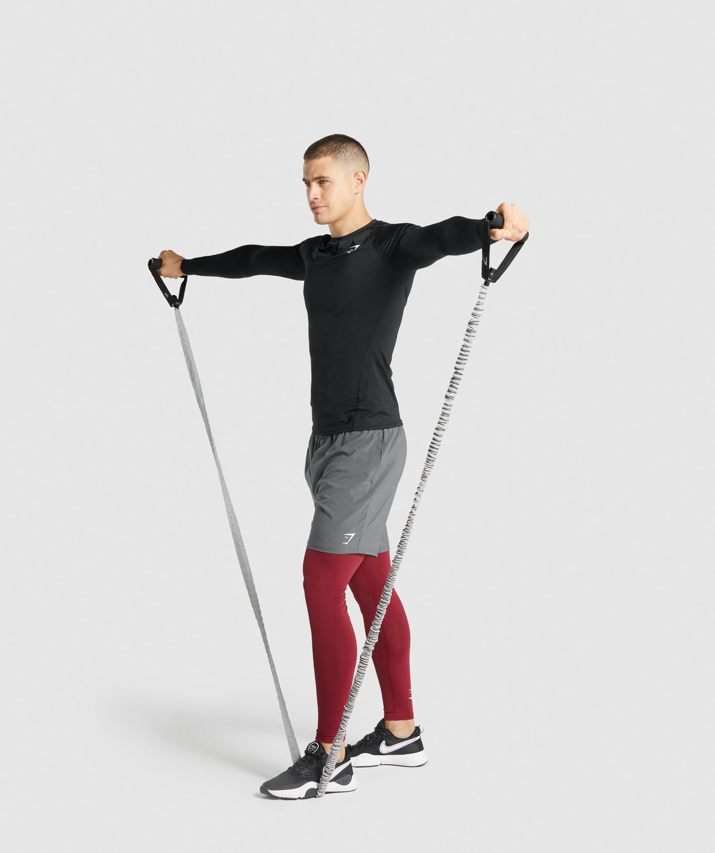 Gymshark Light Resistance Cord - Hellgrau