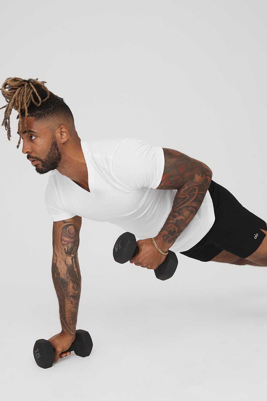 The Triumph V-Neck Tee - White