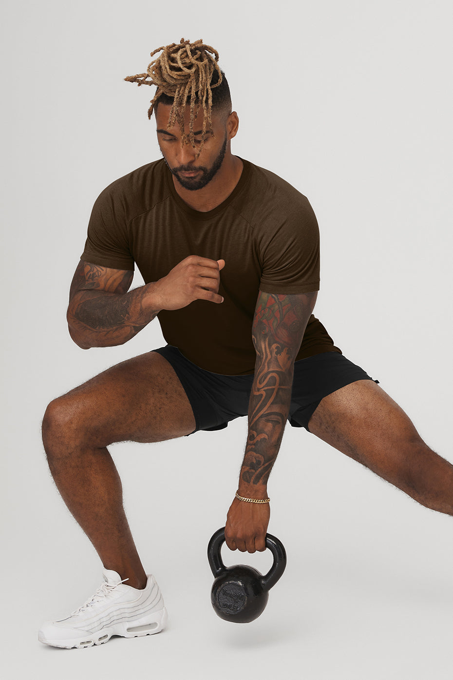 The Triumph Crew Neck Tee - Espresso