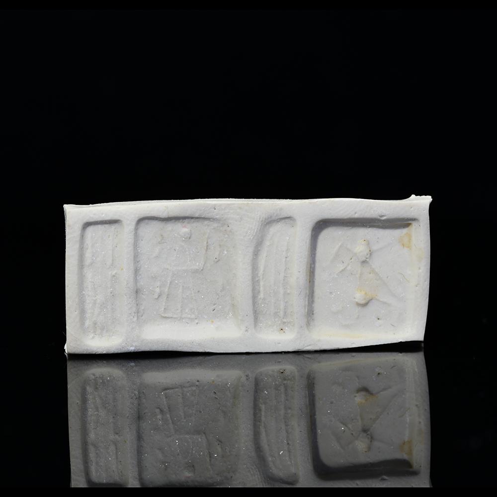 ایک اناطولیائی اسٹیٹائٹ مہر ، ایبائڈ پیریڈ ، سی اے۔ 5000 - 3600 قبل مسیح