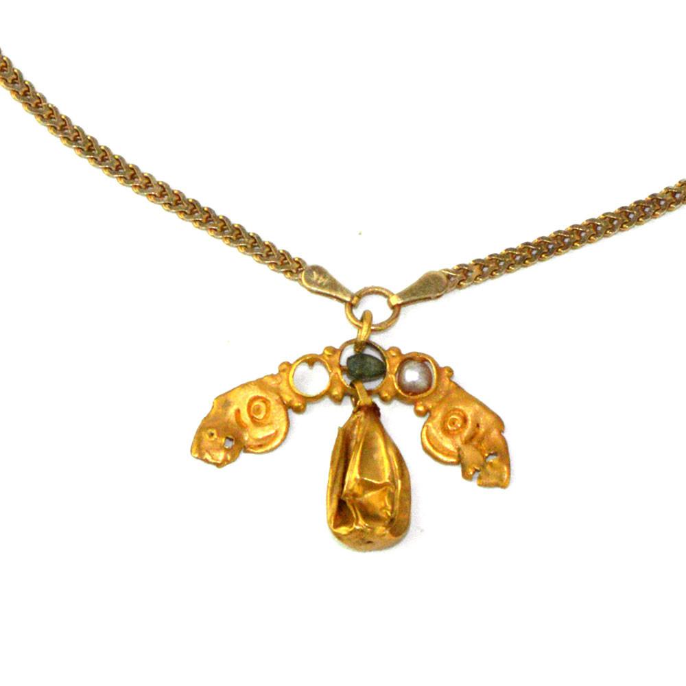 ایک سیتھیان سونے کا لاکٹ ، سی اے۔ تیسری صدی قبل مسیح