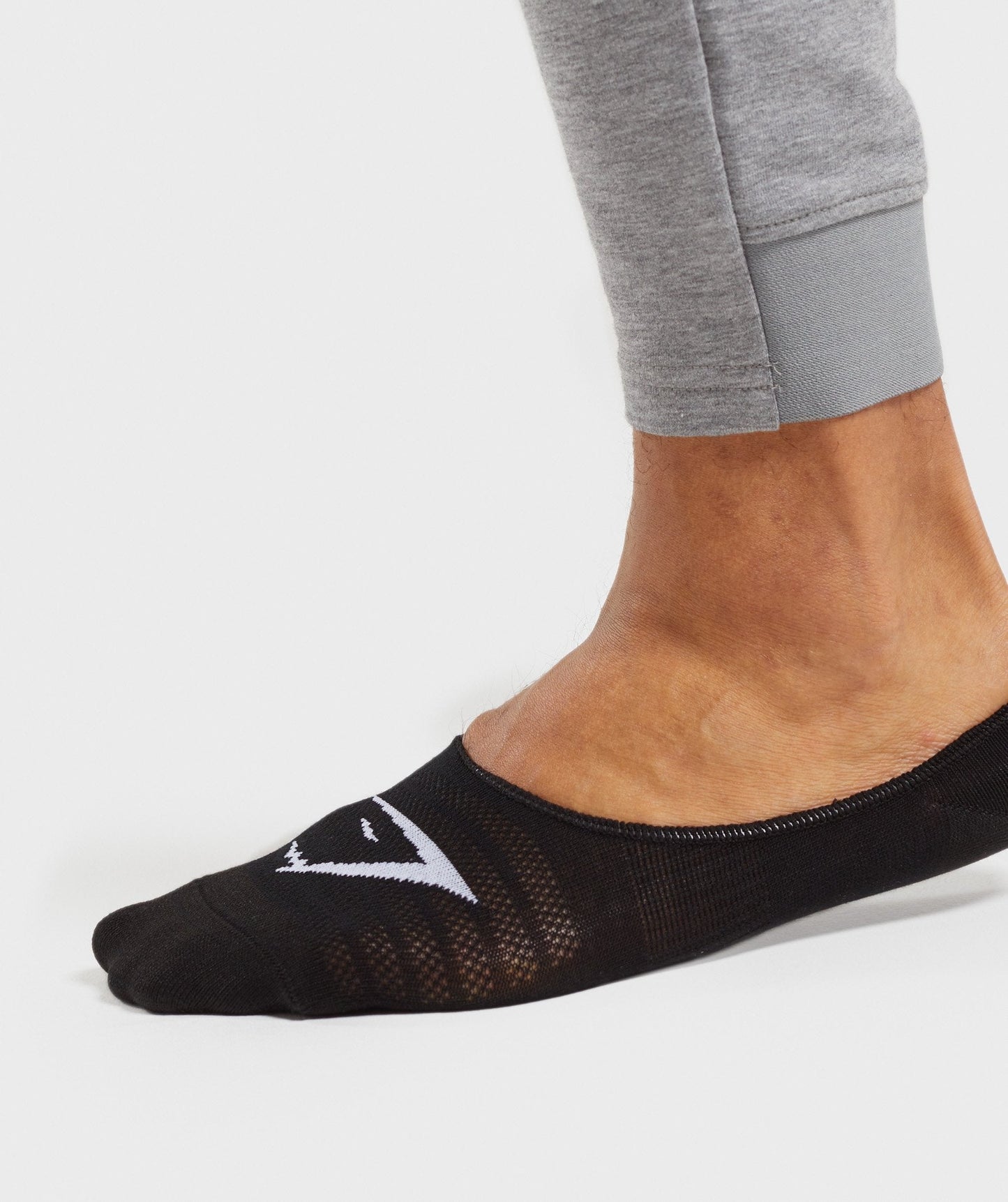 Gymshark No Show Socks 3pk - Black