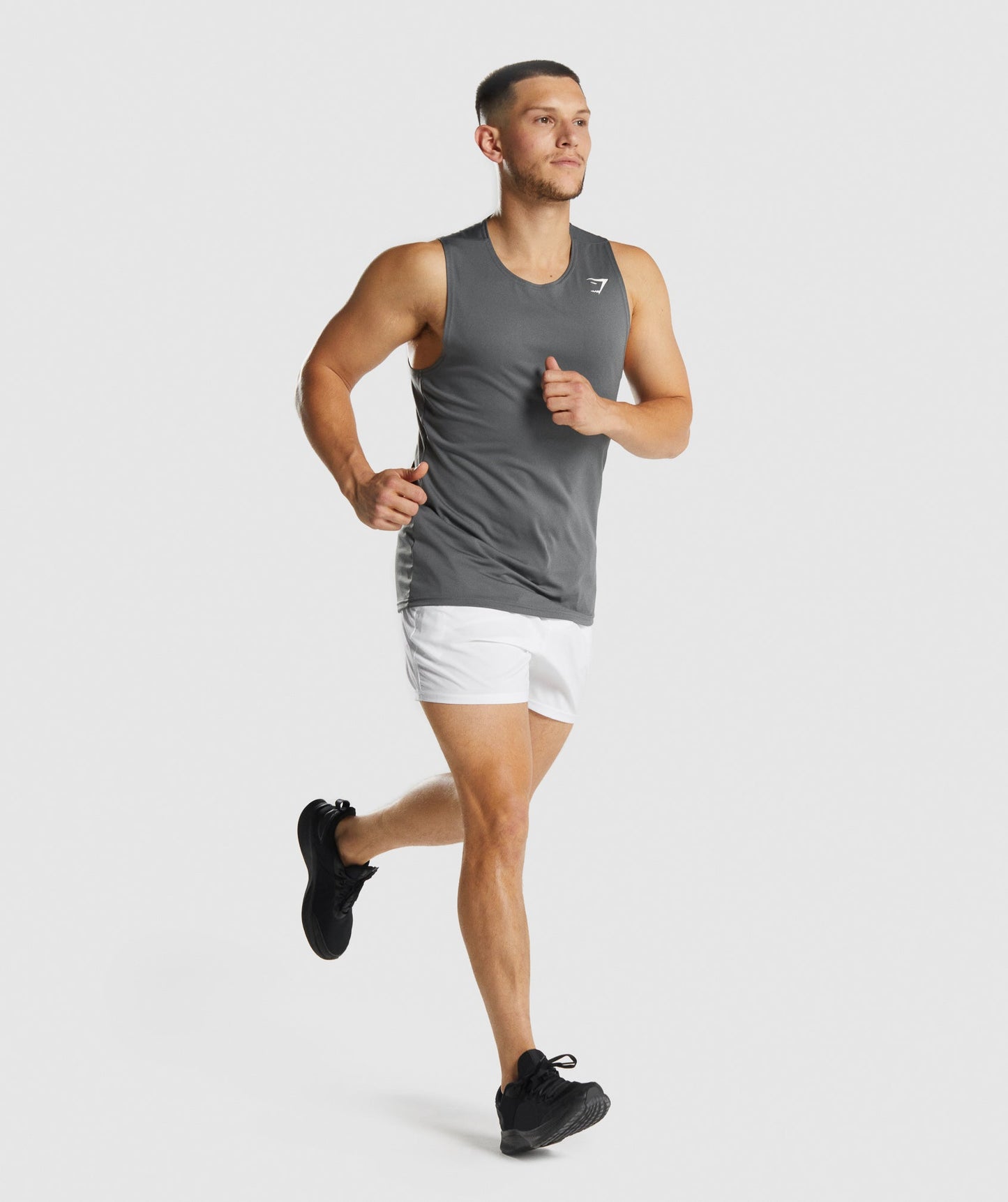 Gymshark No Show Socks 3pk - White