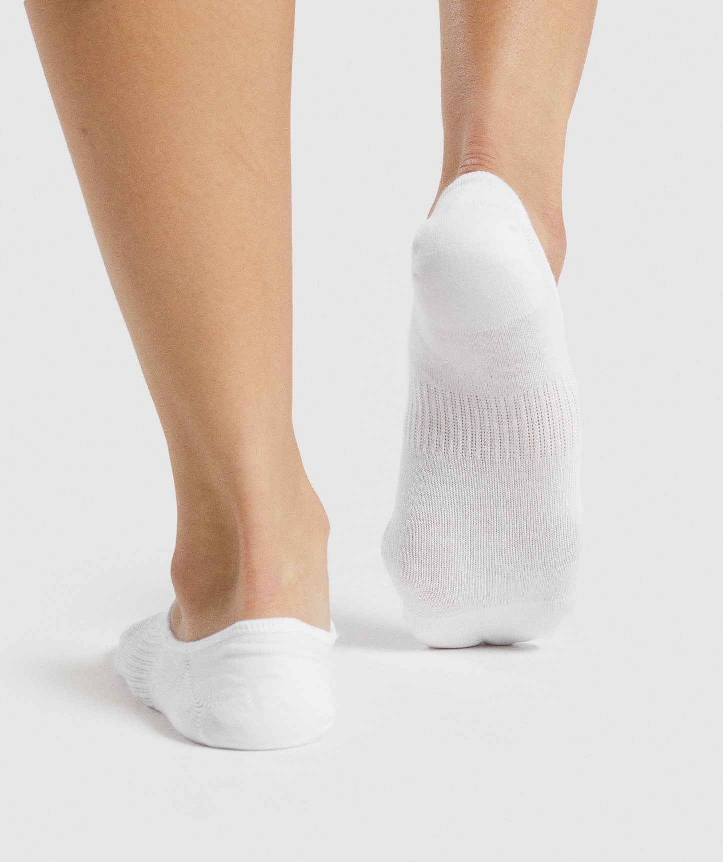 Gymshark No Show Socks 3pk - White