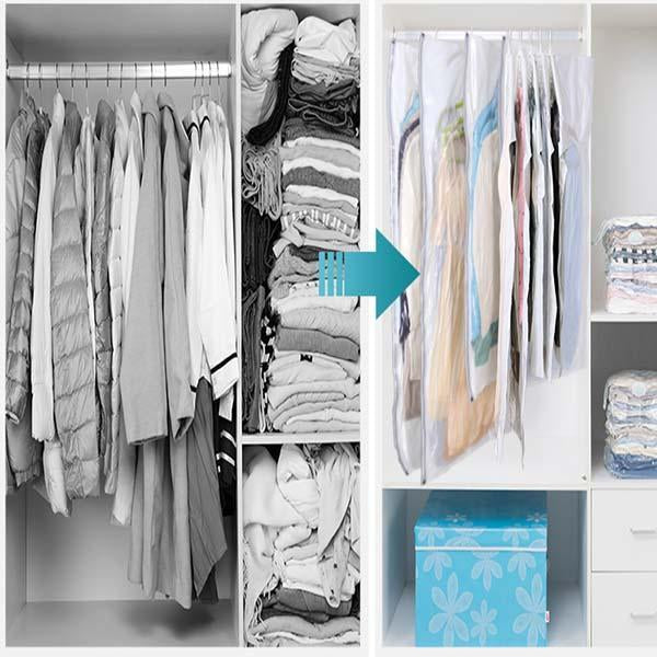 संपीड़ित स्टोरेज बैग हैंग