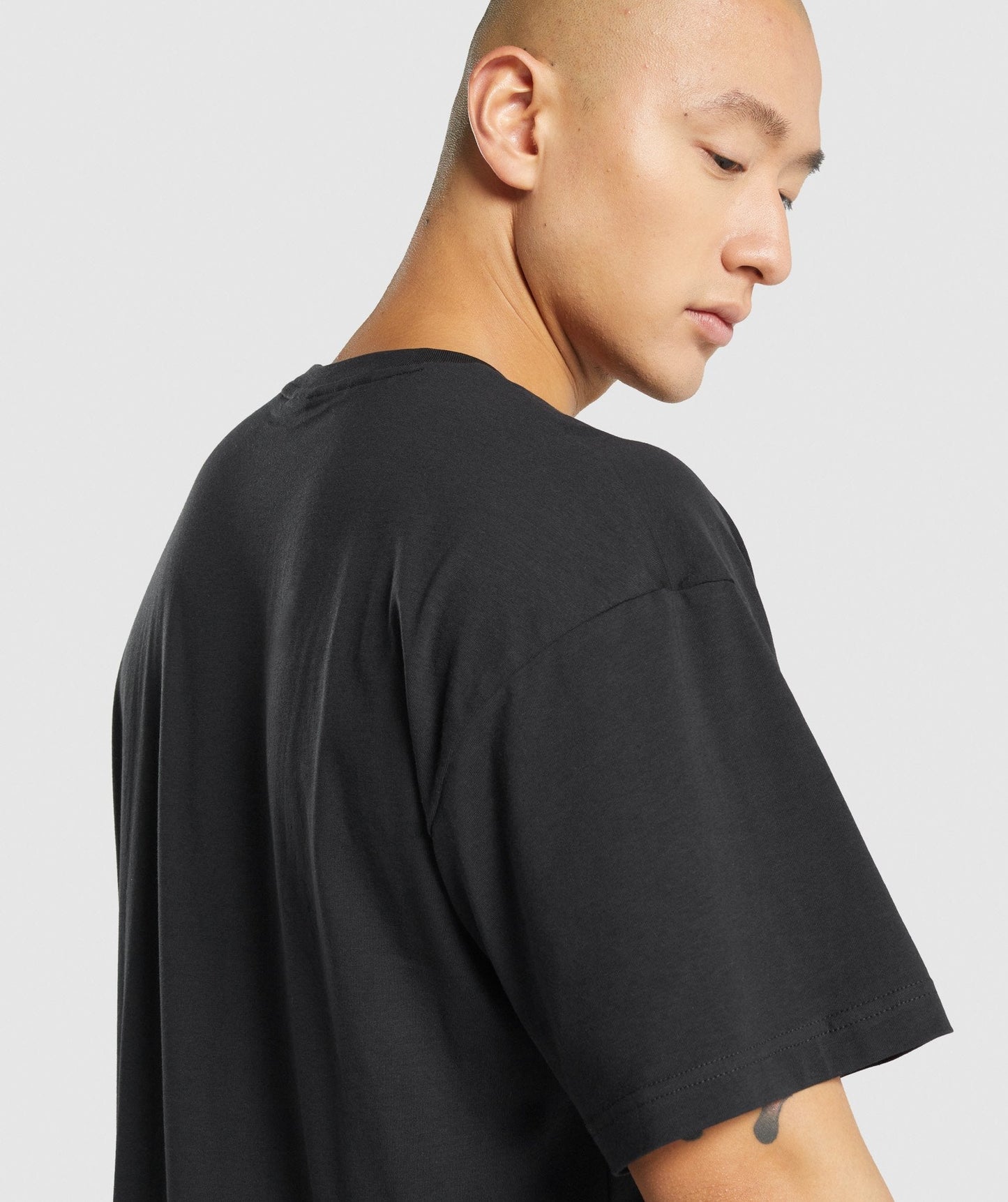 Gymshark übergroßes T -Shirt - Schwarz
