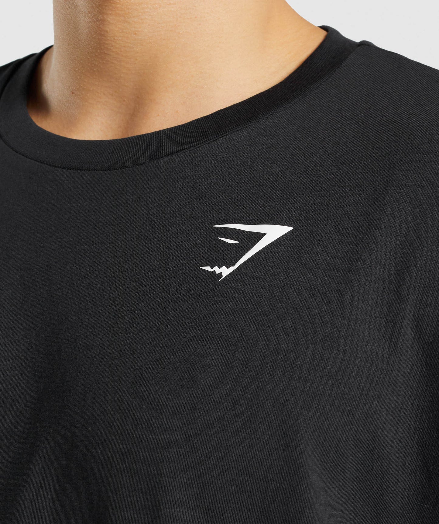 Gymshark übergroßes T -Shirt - Schwarz