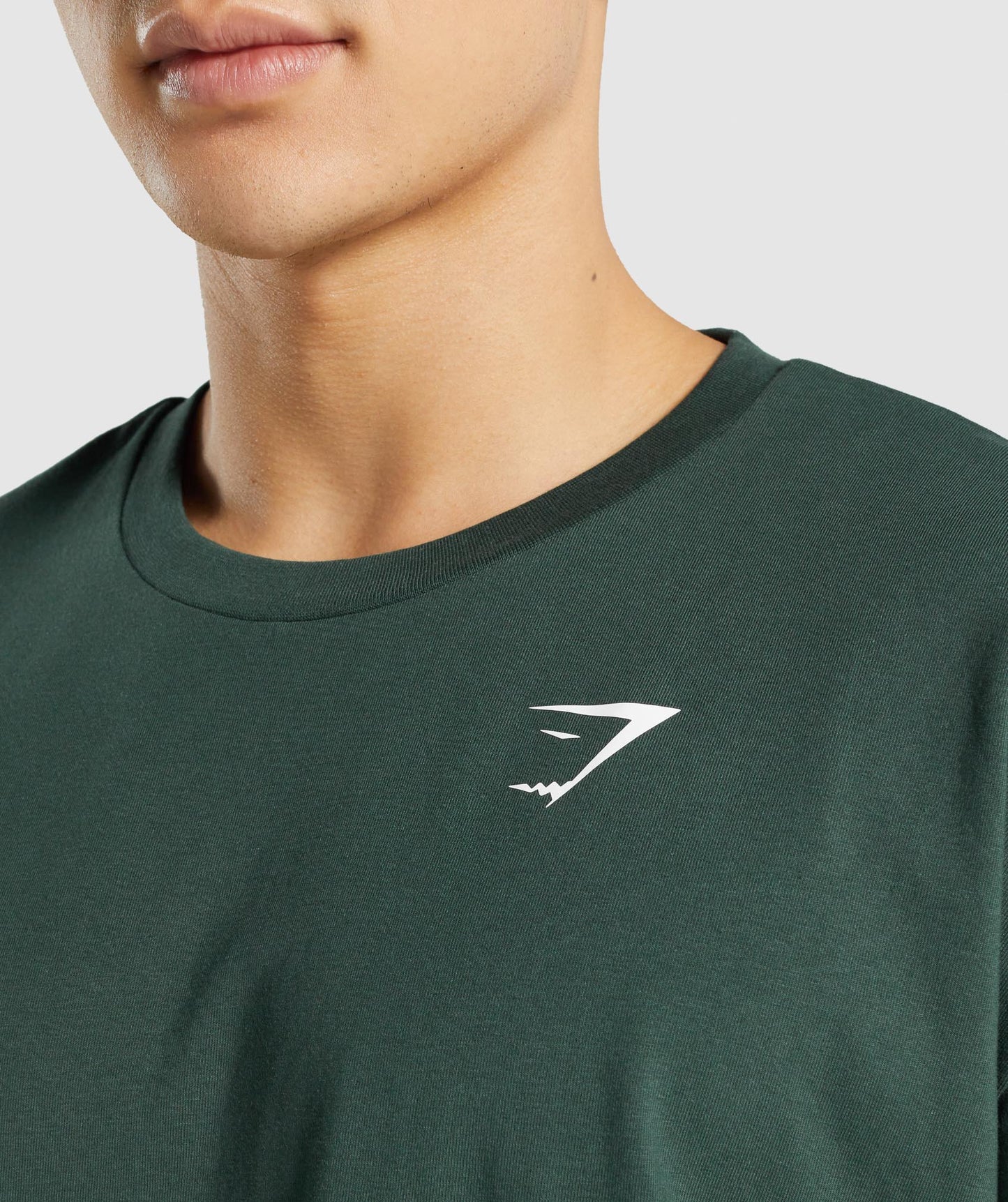 Gymshark Essential Oversized T-Shirt - Dark Green