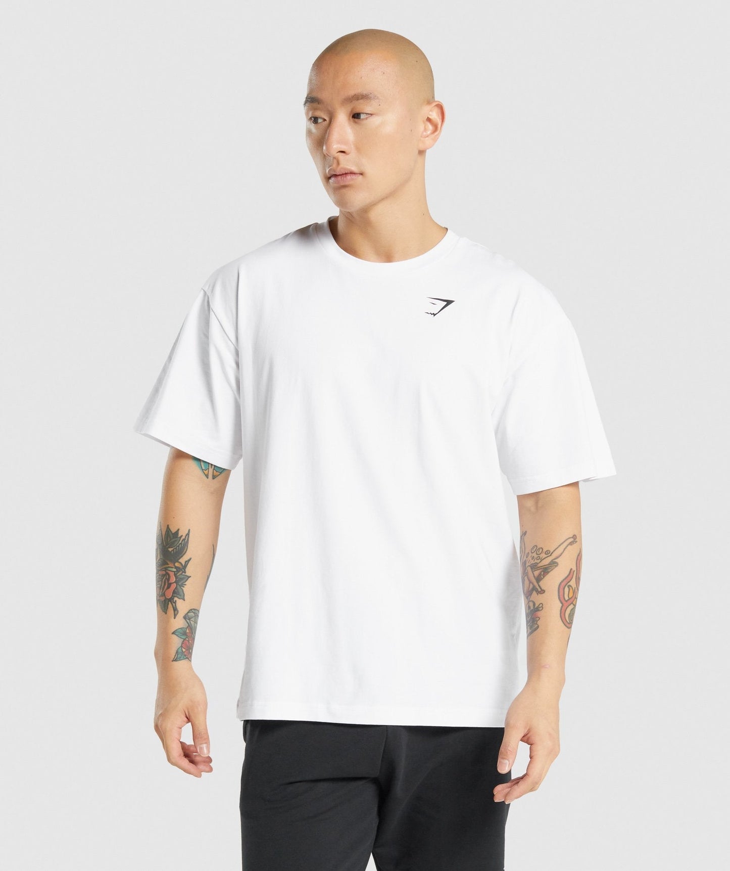 Gymshark Essential Oversized T-Shirt - White