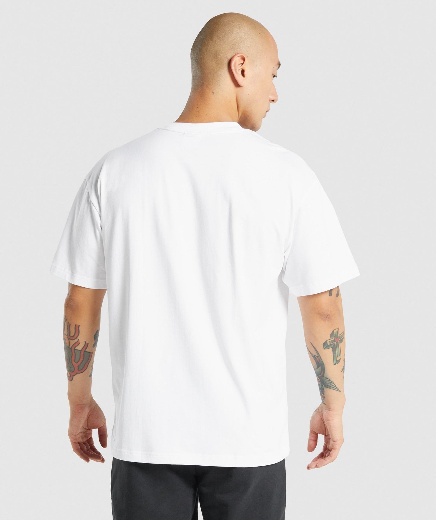 Gymshark Essential Oversized T-Shirt - White