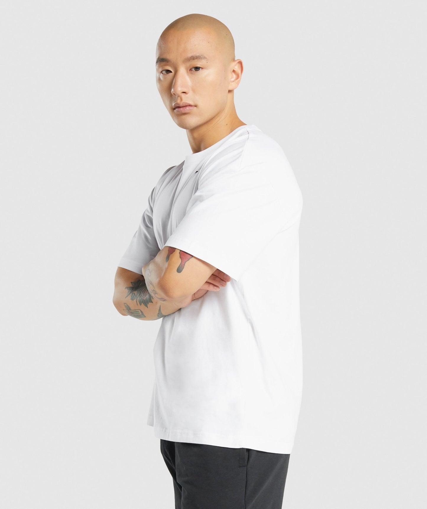 Gymshark Essential Oversized T-Shirt - White
