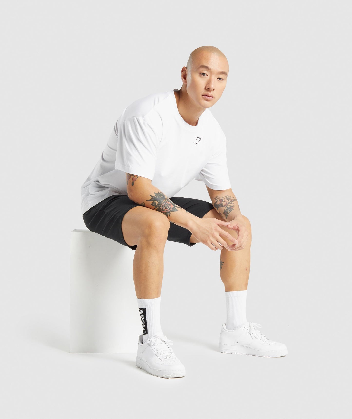Gymshark Essential Oversized T-Shirt - White