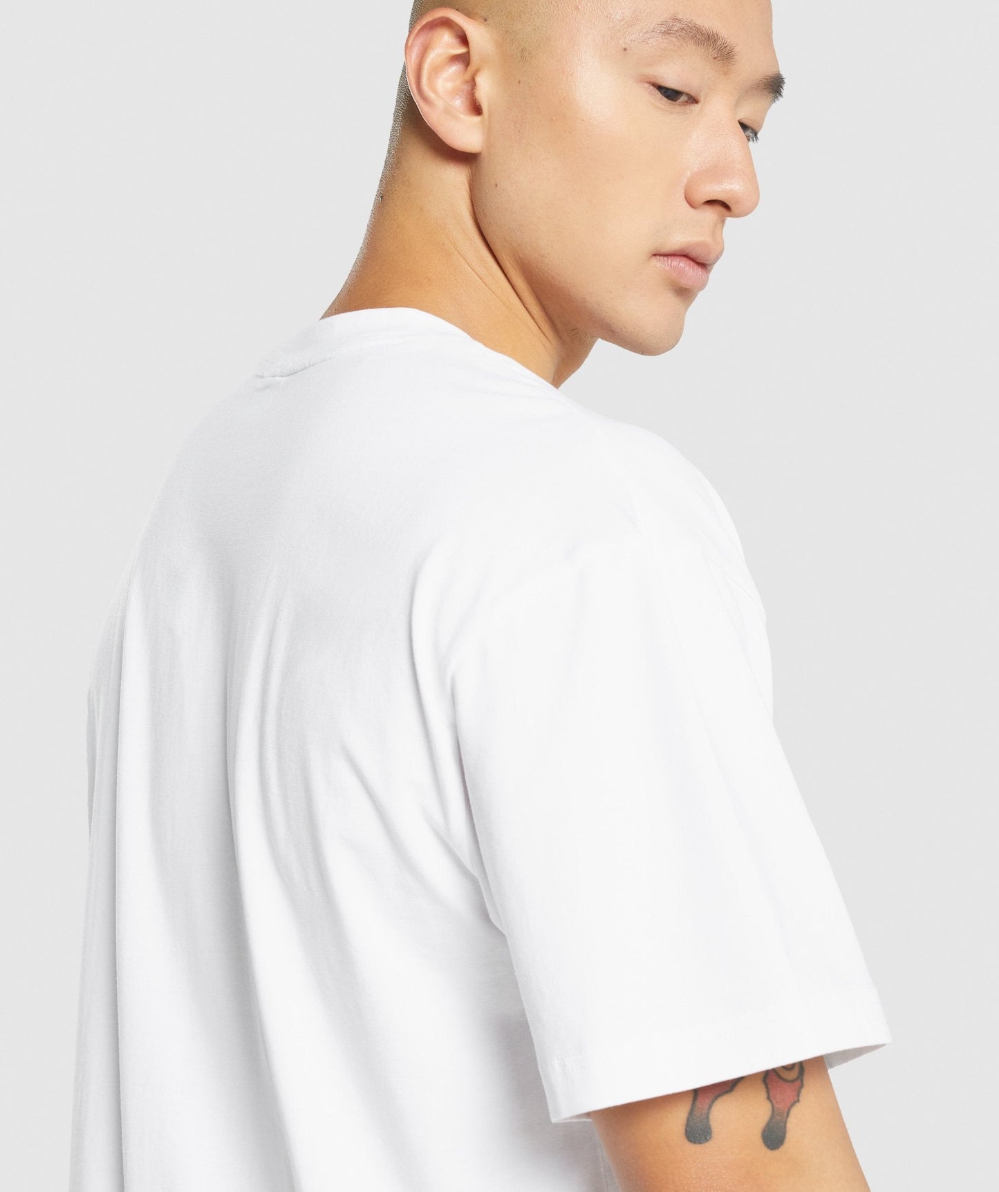 Gymshark Essential Oversized T-Shirt - White