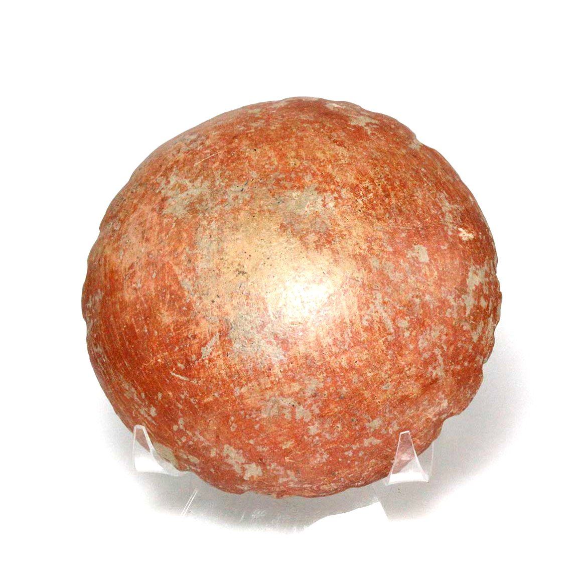 Eine Chorrera-Orangenware-Untertasse aus Olla, ca. 9. - 4. Jahrhundert v. Chr.