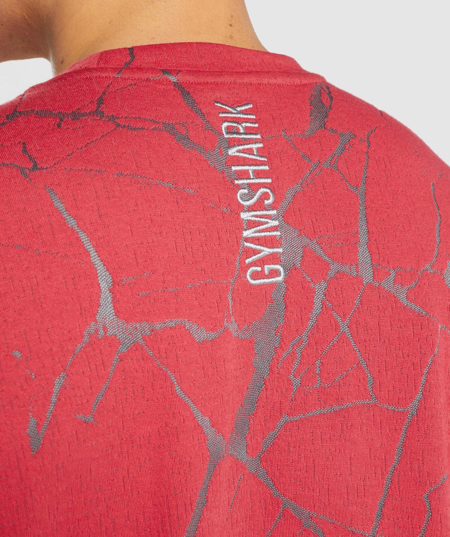 Gymshark Power Crew Sweatshirt - Rotdruck