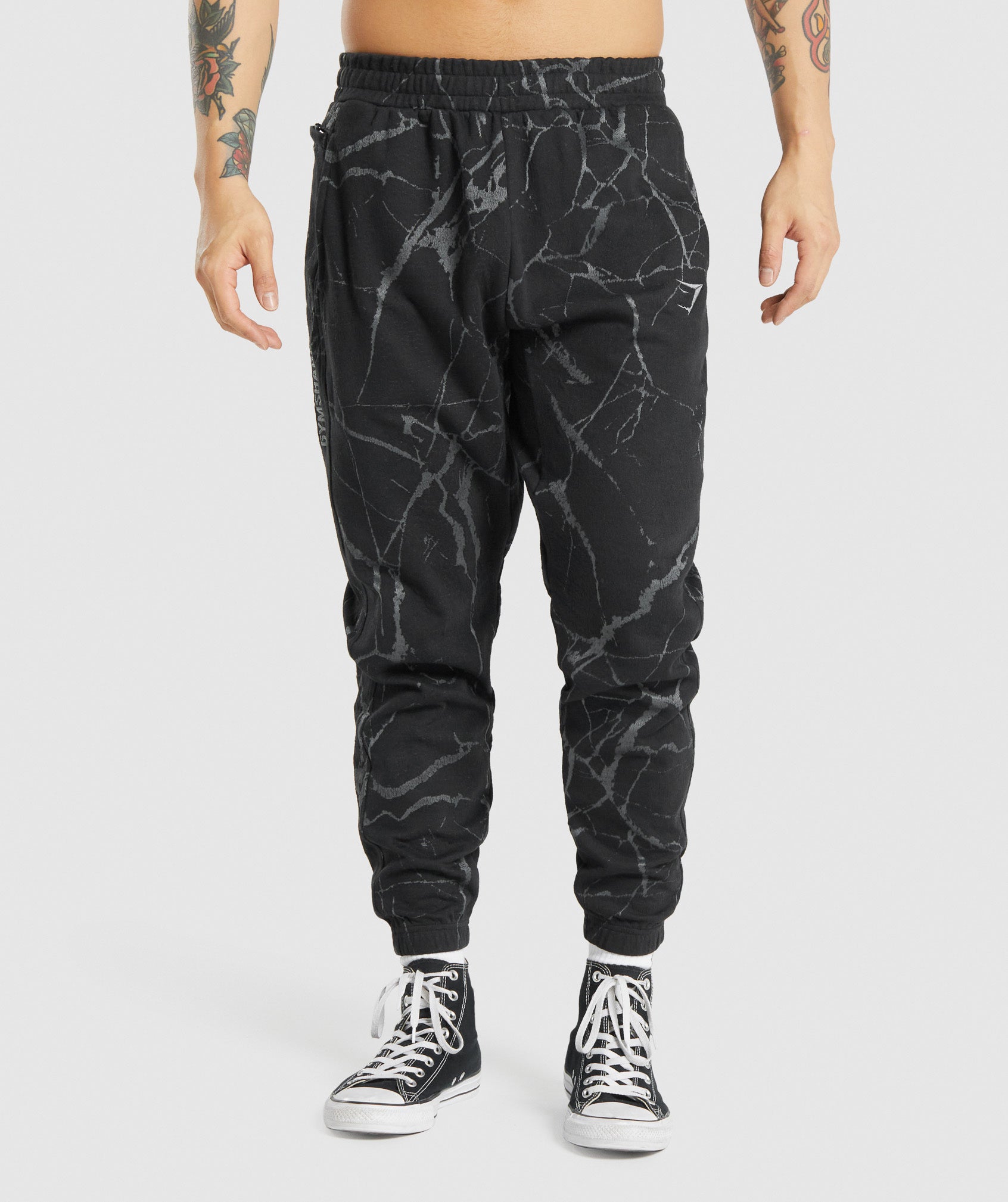 Gymshark Power Joggers - Black Print – Client 446 100K products