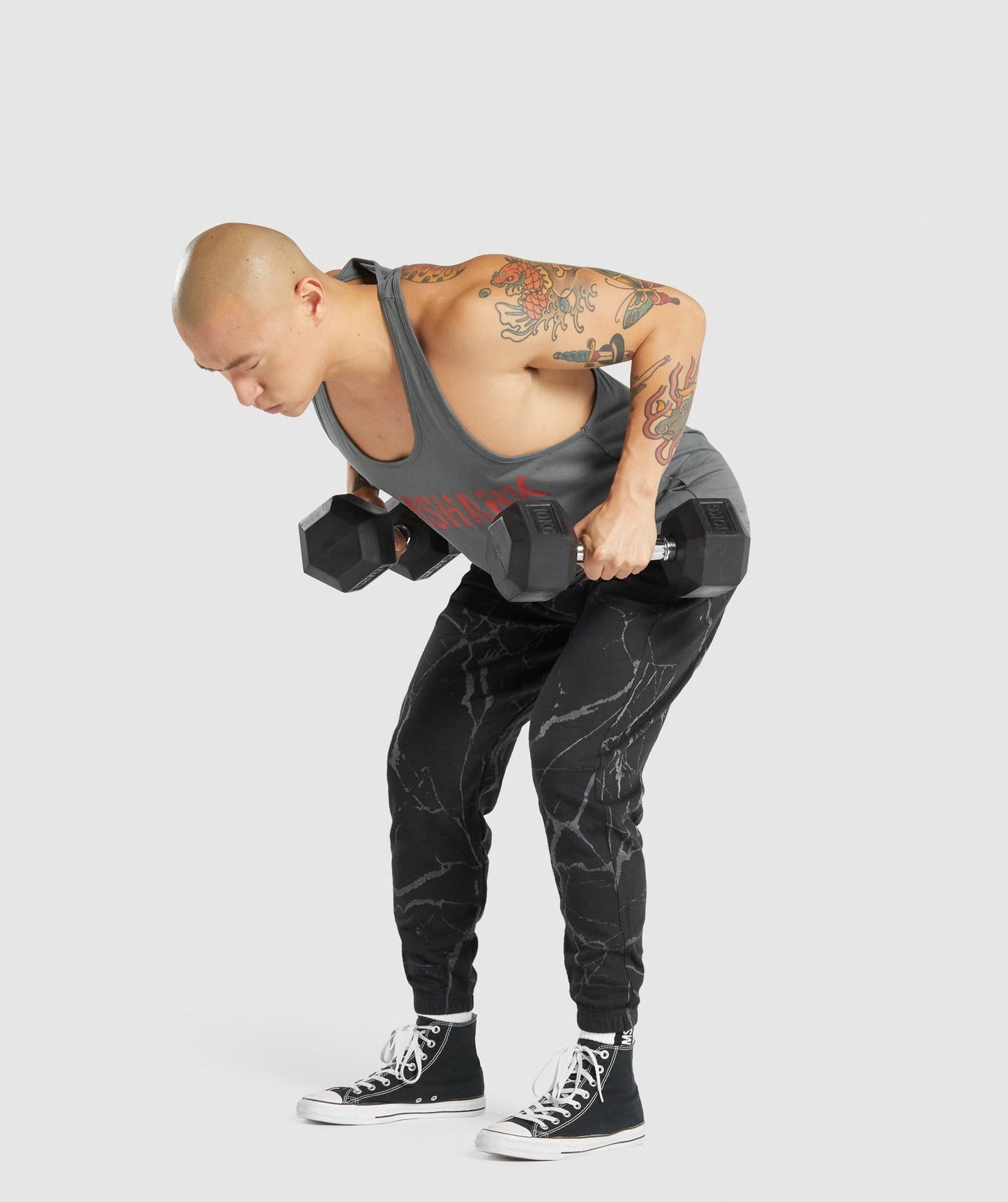Gymshark Power Joggers - Schwarzer Druck