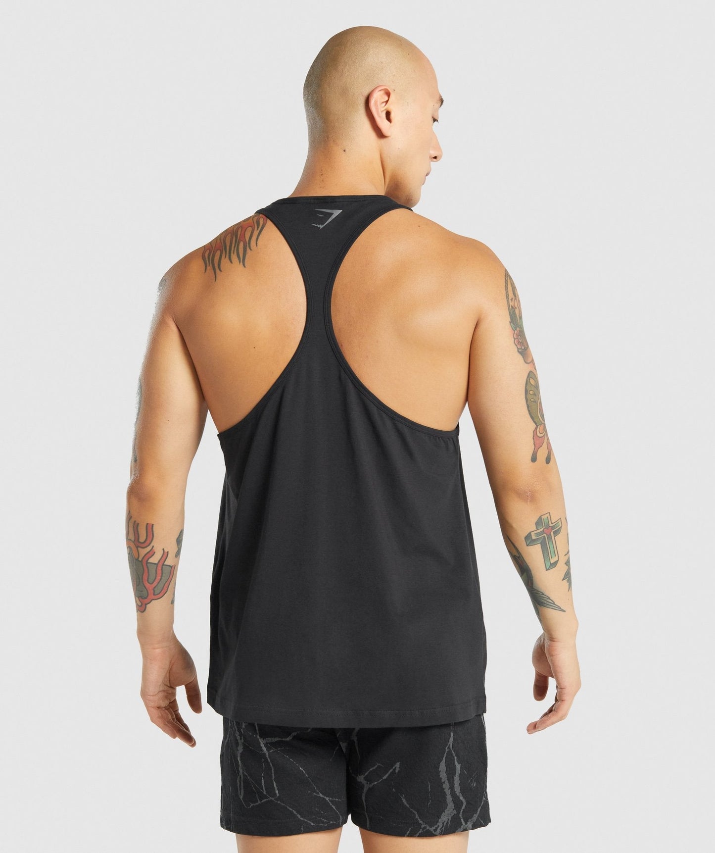 Gymshark Power Stringer - schwarz