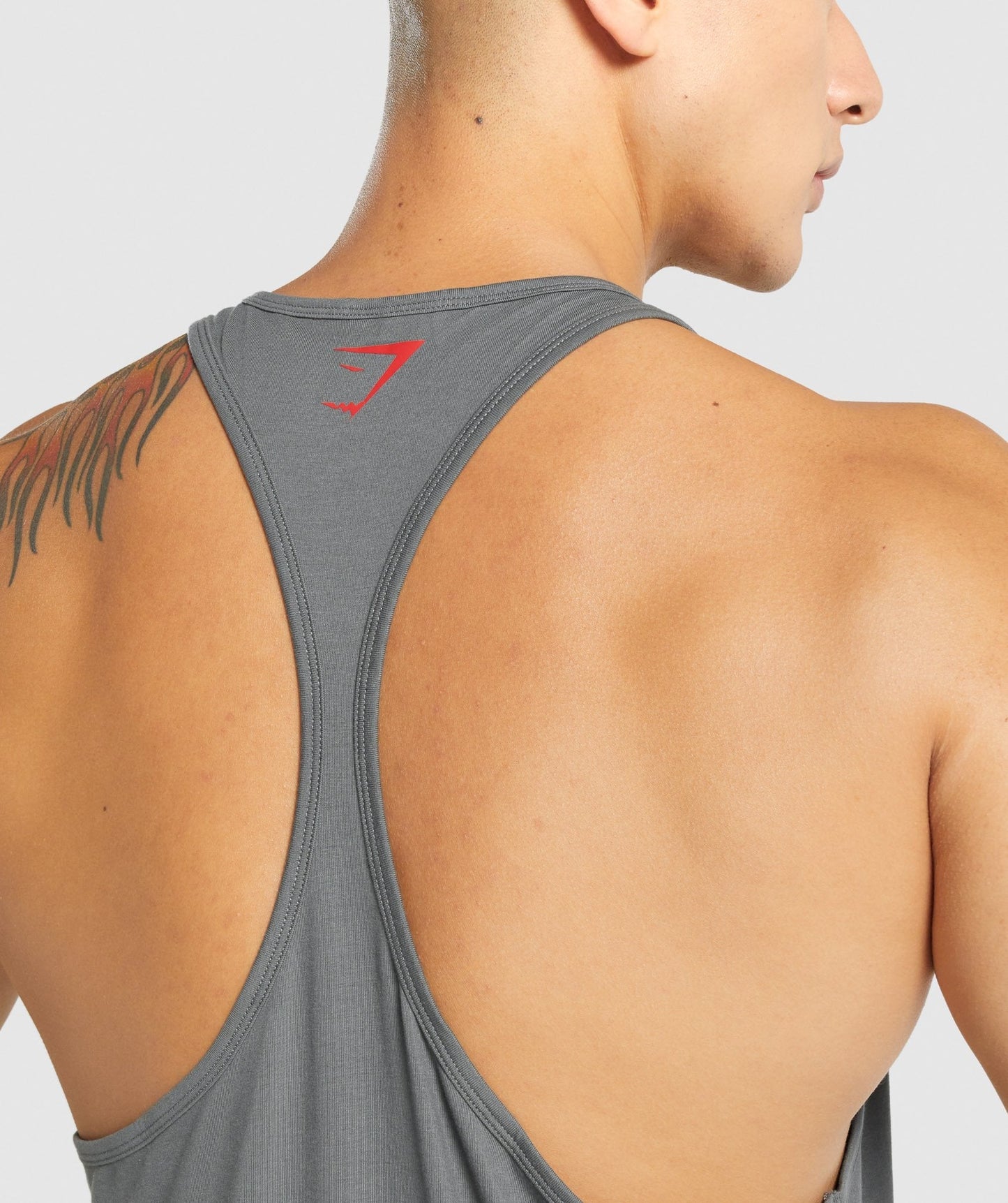Gymshark Power Stringer - grau