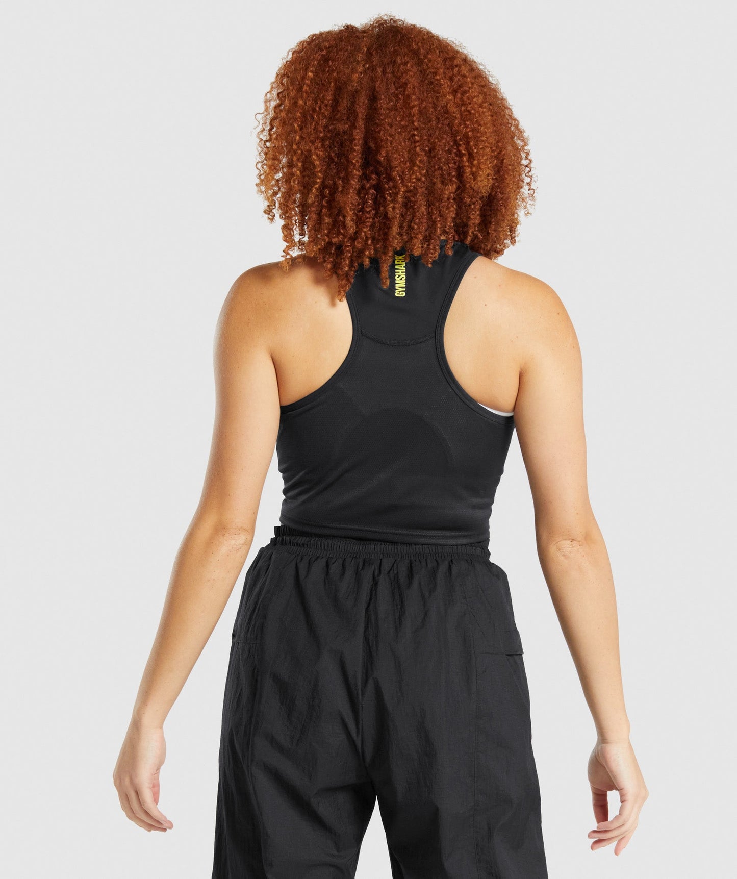 Gymshark Puls Crop Tank - schwarz