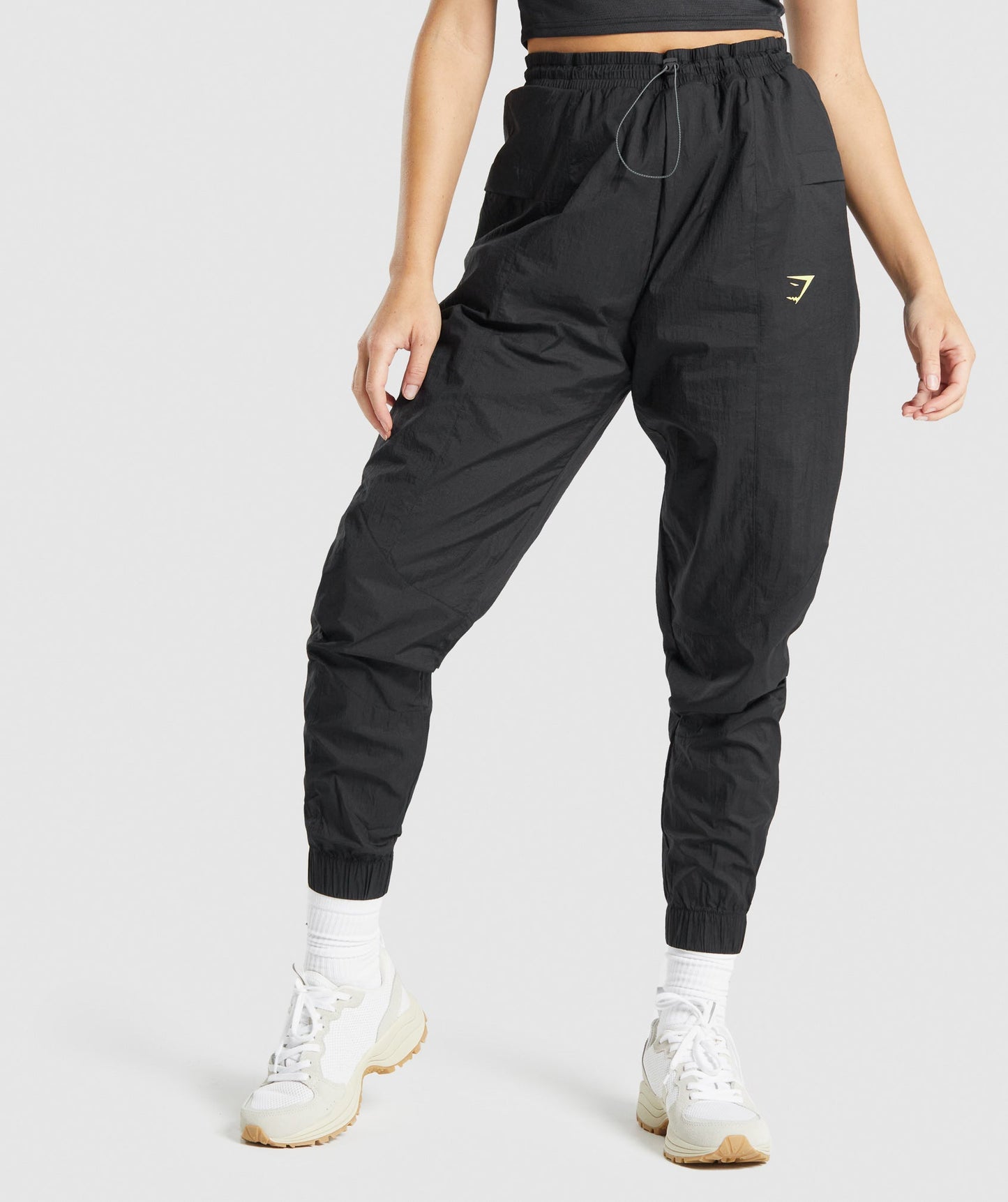 Gymshark Pulse gewebte Jogger - schwarz