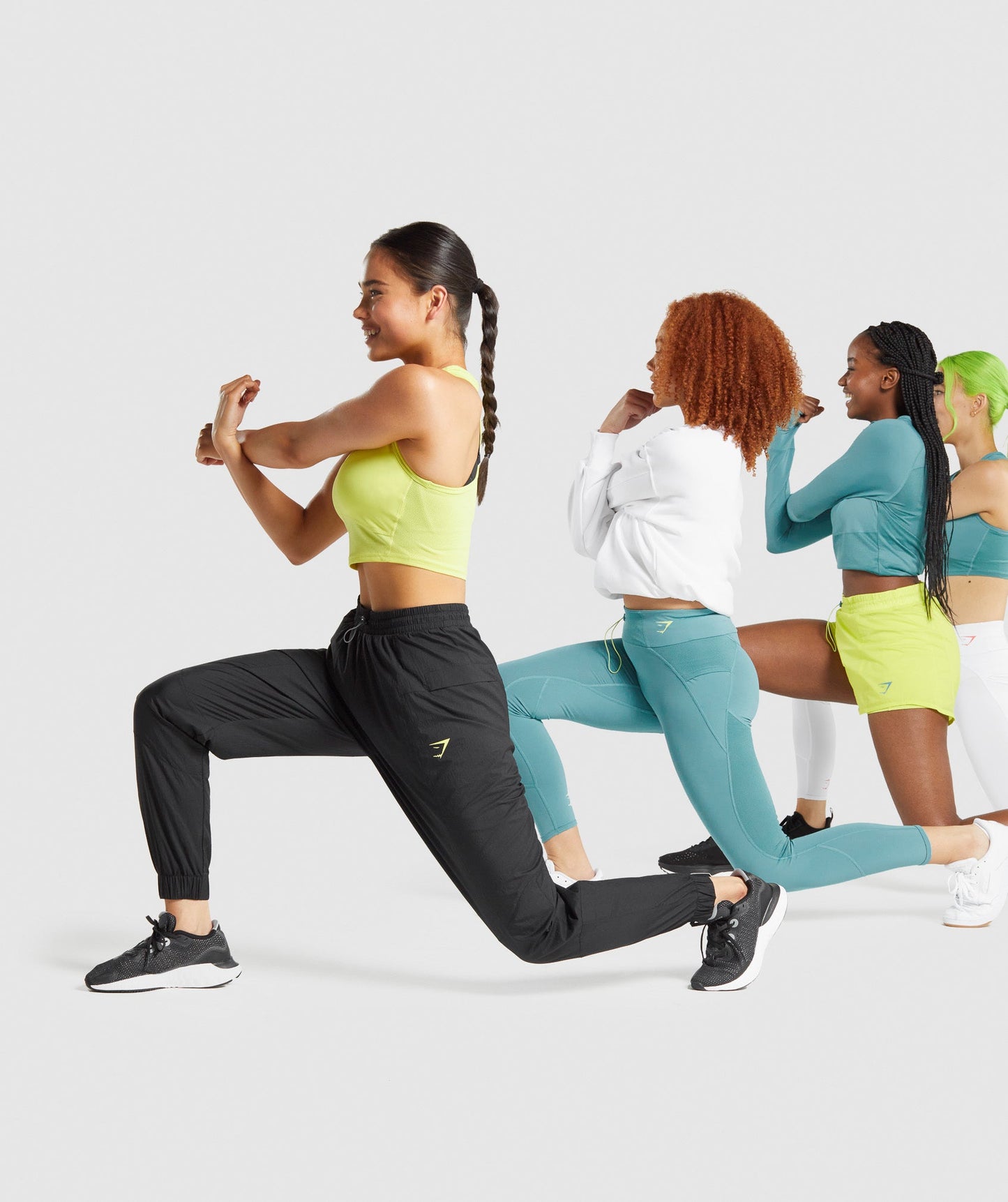 Gymshark Pulse gewebte Jogger - schwarz