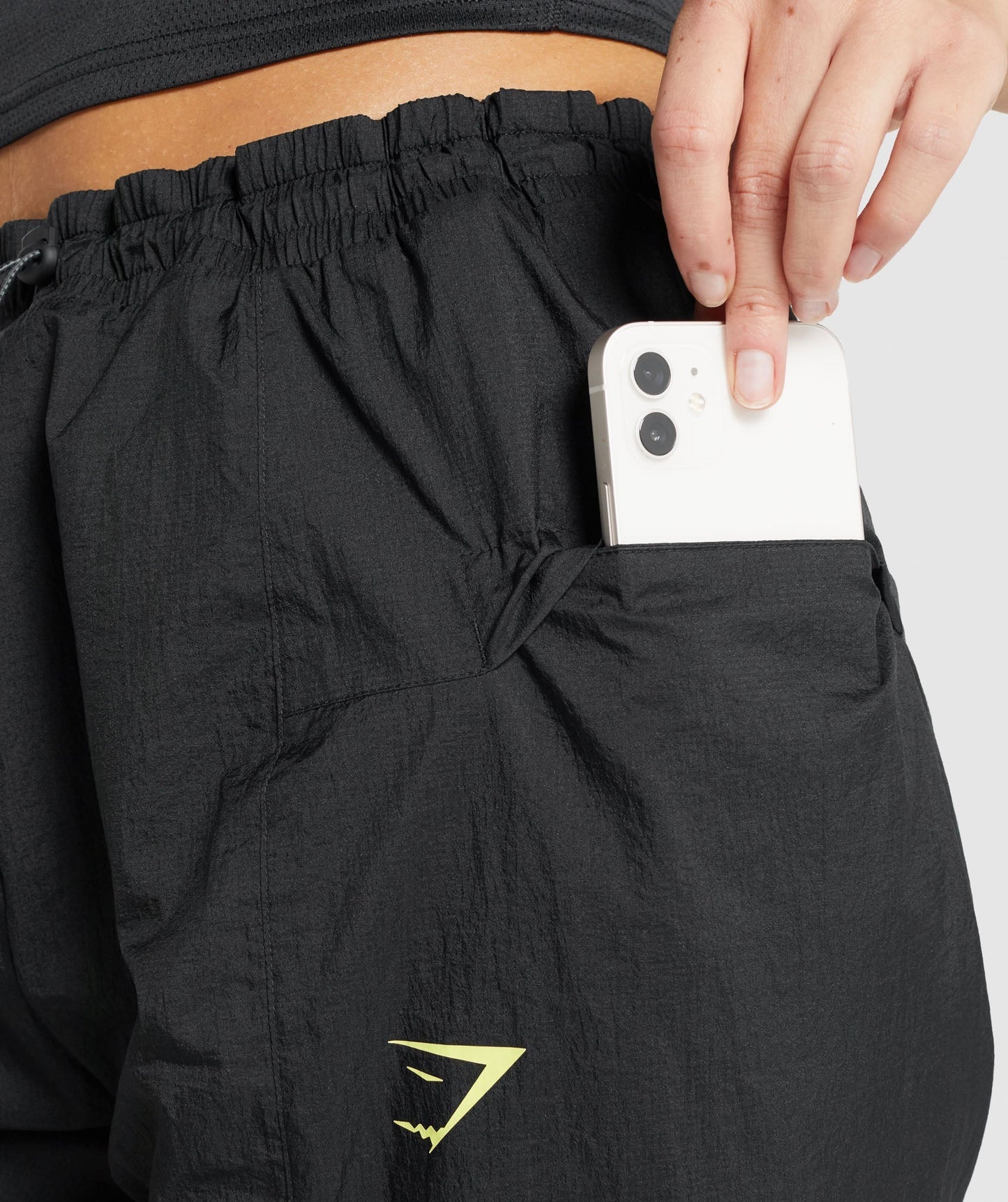 Gymshark Pulse gewebte Jogger - schwarz