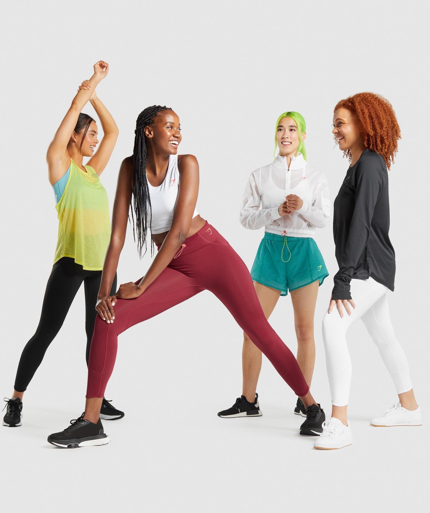 Gymshark Pulse Leggings - Burgund
