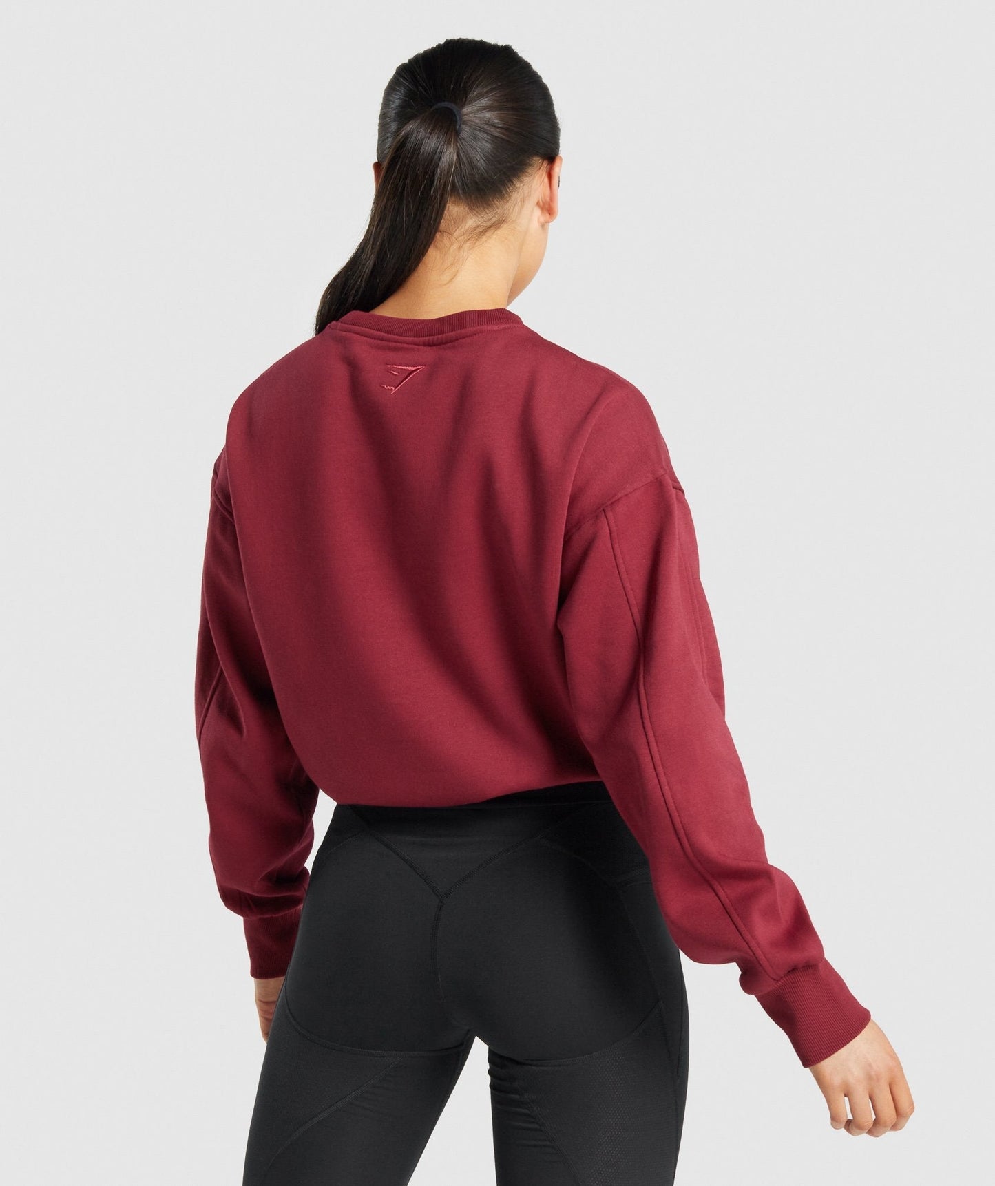 Gymshark Pulse Pullover - Burgund