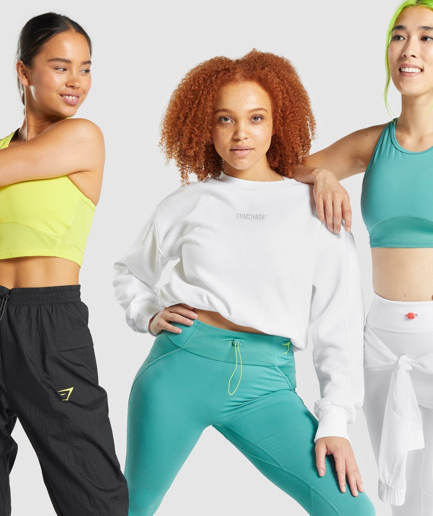 Gymshark Pulse Pullover - White