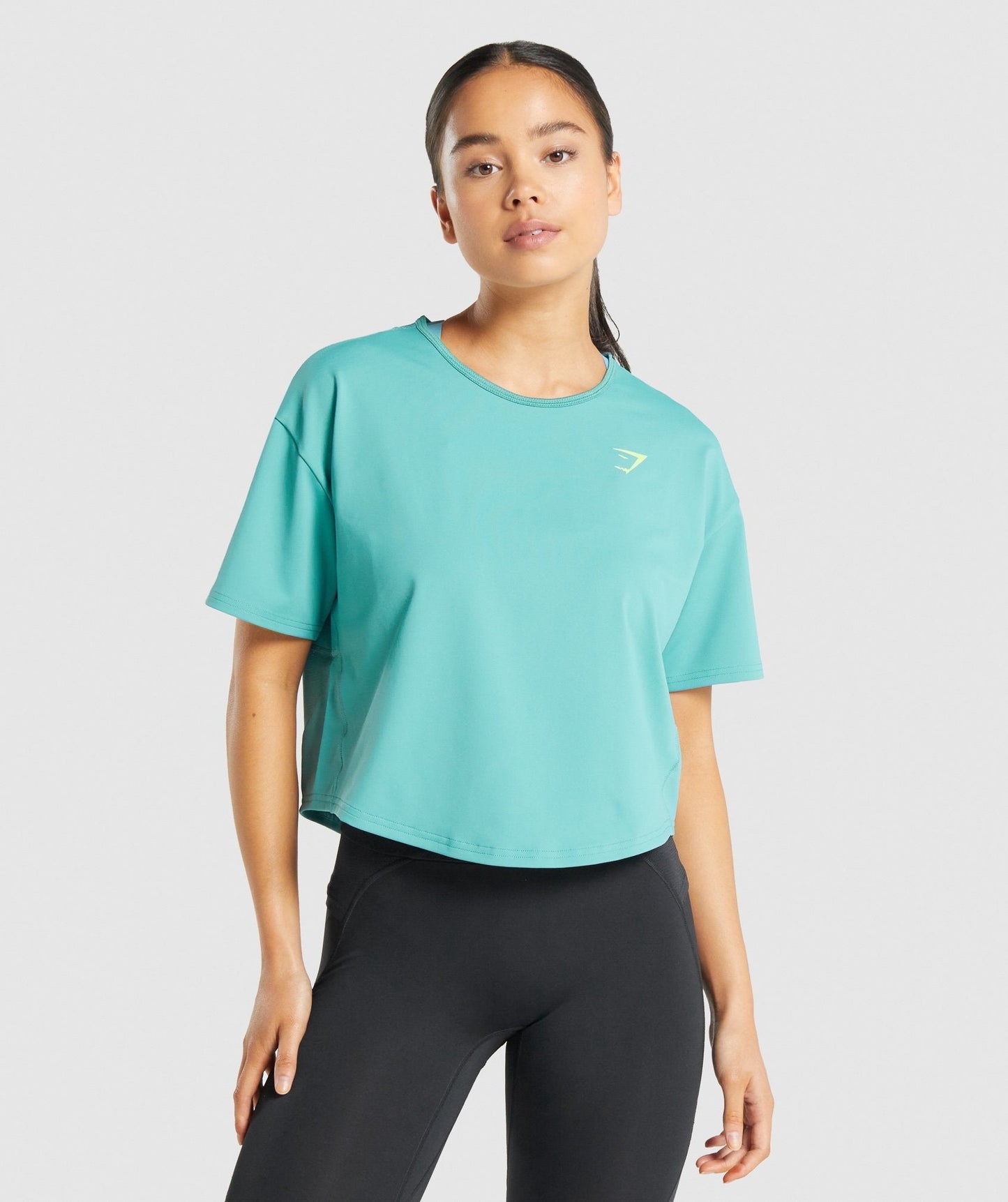 Gymshark Pulse T -Shirt - blaugrün