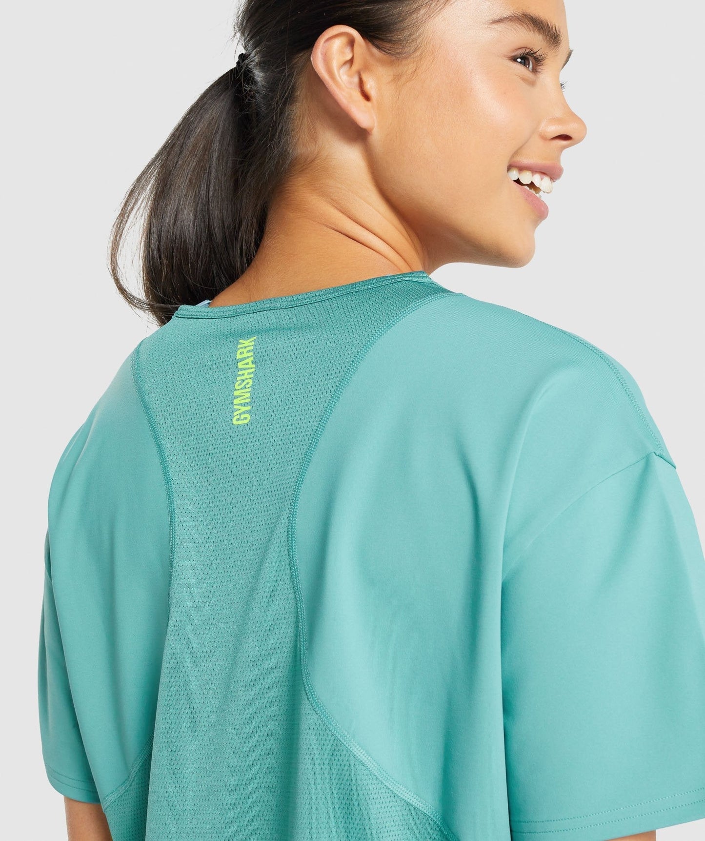 Gymshark Pulse T -Shirt - blaugrün