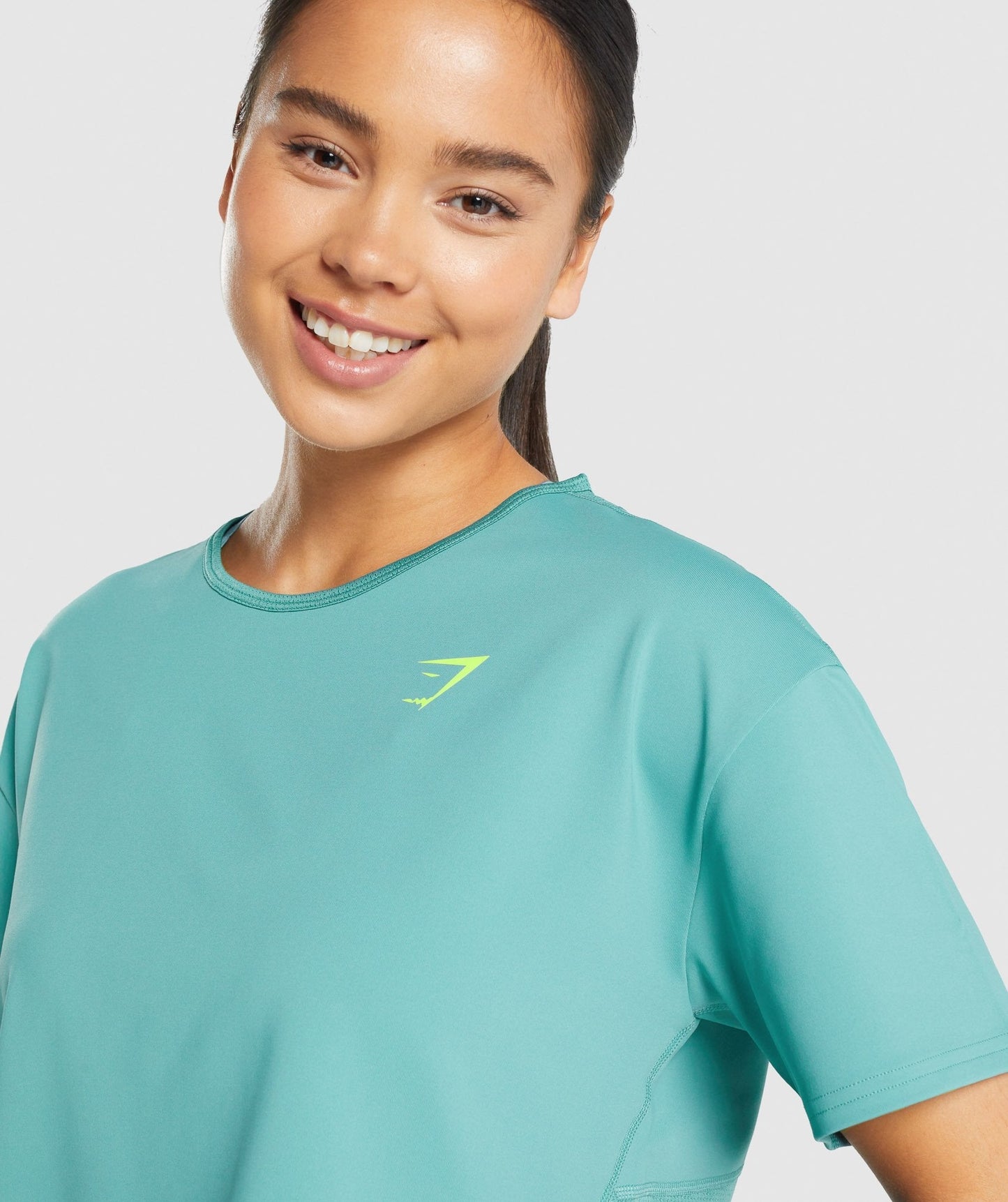 Gymshark Pulse T -Shirt - blaugrün