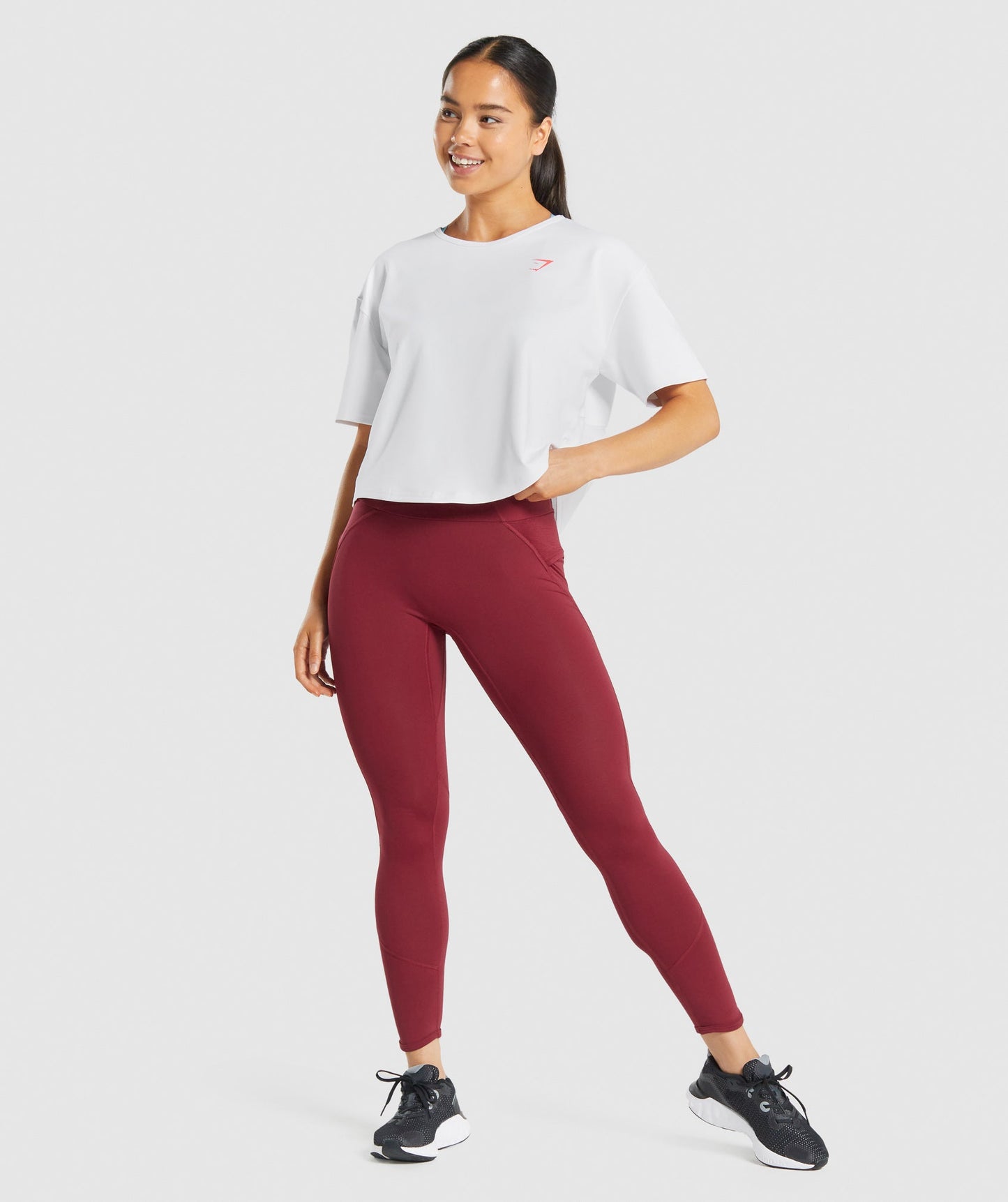 Gymshark Pulse T -Shirt - Weiß