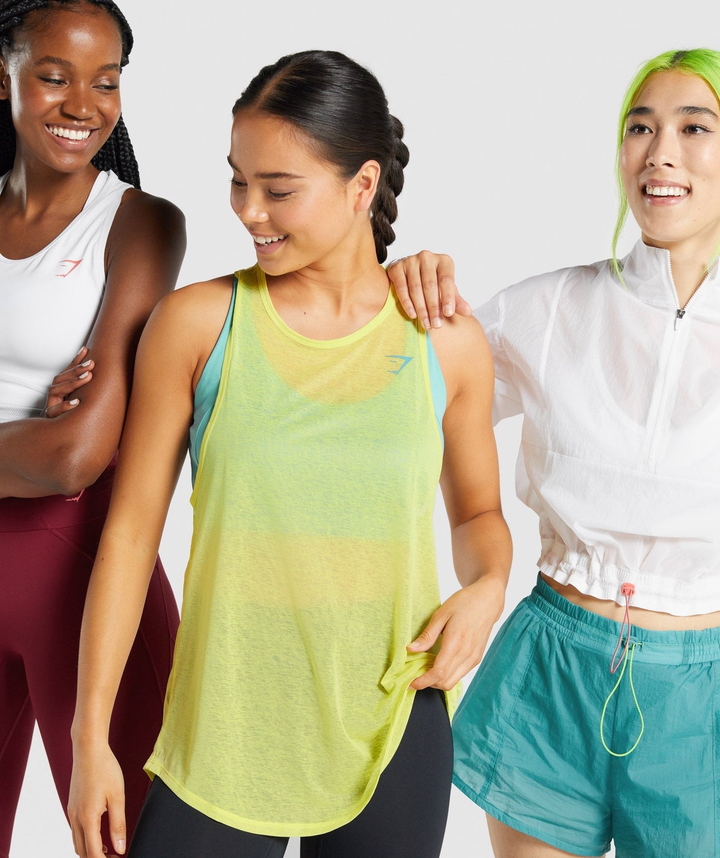 Gymshark Pulse Lightweight Tank - Yellow
