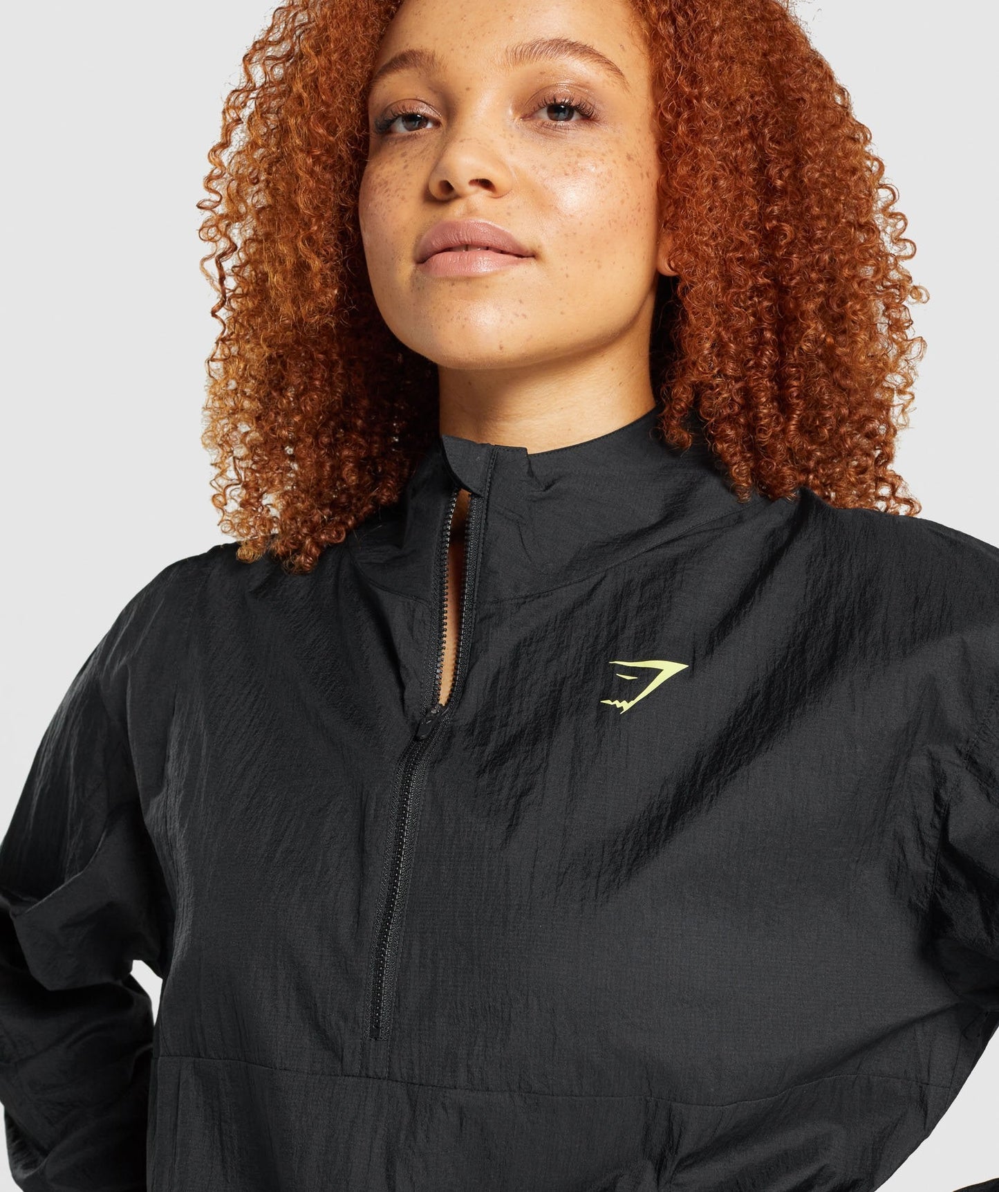 Gymshark Pulse gewebte Jacke - schwarz