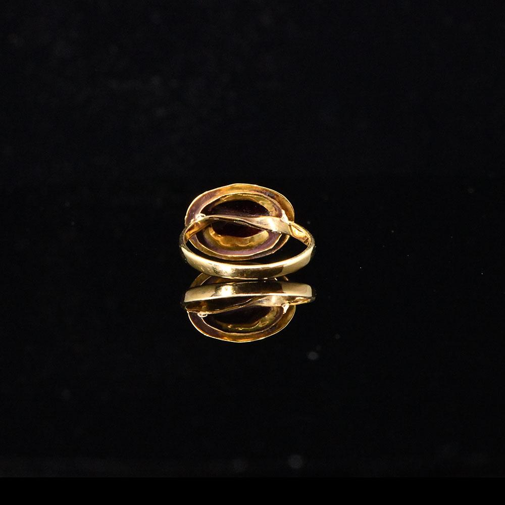 ایک بازنطینی گارنیٹ انٹگلیو رنگ ، سی اے۔ چوتھی صدی عیسوی