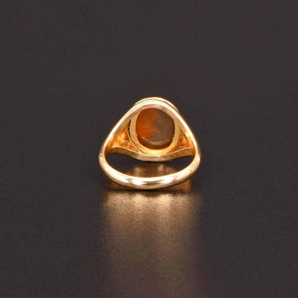 Ein römischer Karneol-Ringstein-Intaglio von Apollo, Römische Kaiserzeit, ca. 1. - 2. Jahrhundert n. Chr.