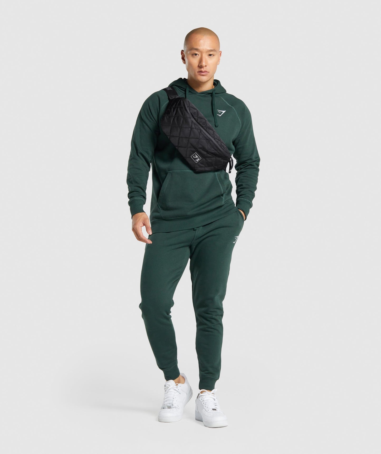 Gymshark Ruhetag Schlinge Tasche - schwarz