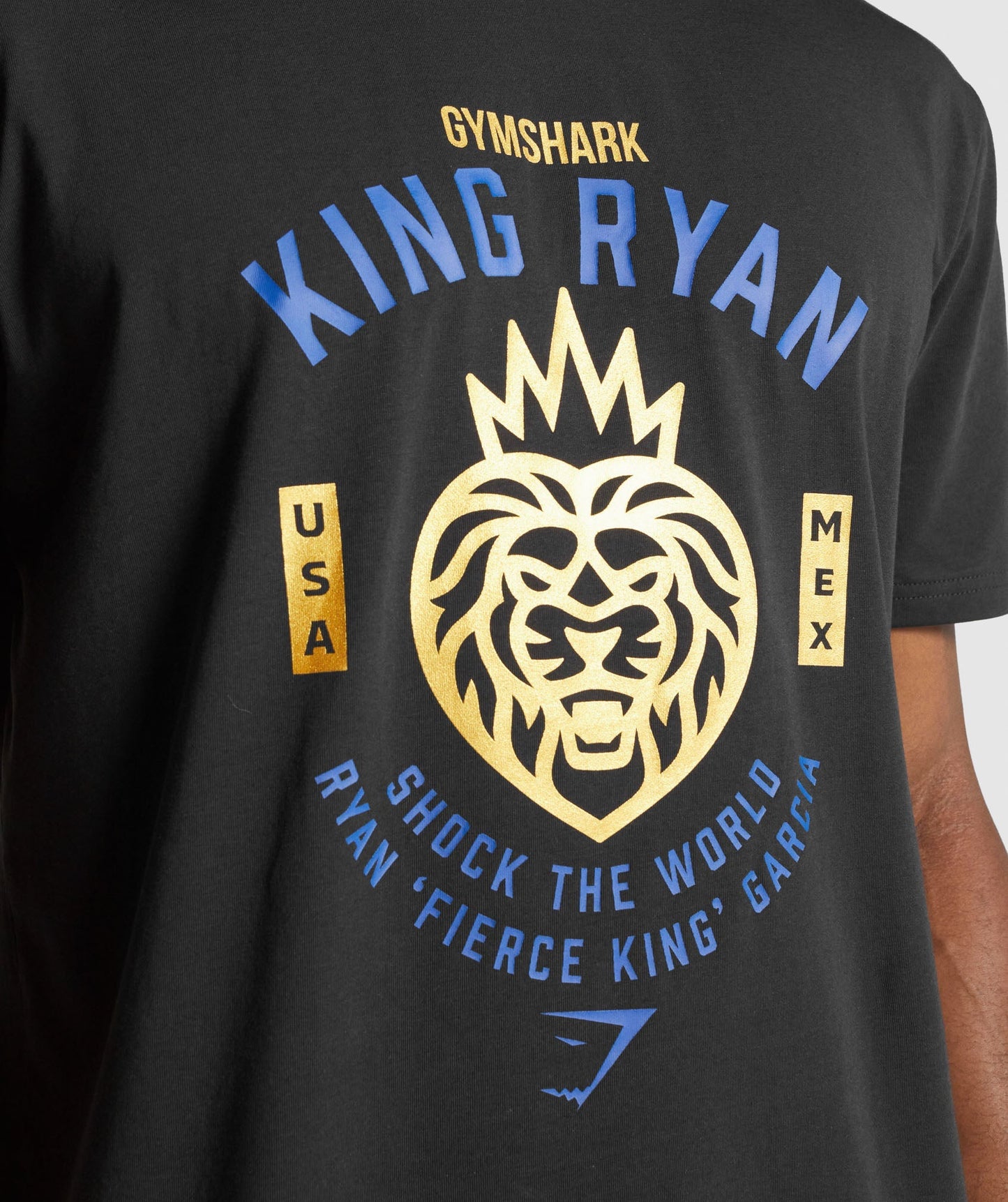 Gymshark Ryan Garcia T-Shirt - Black