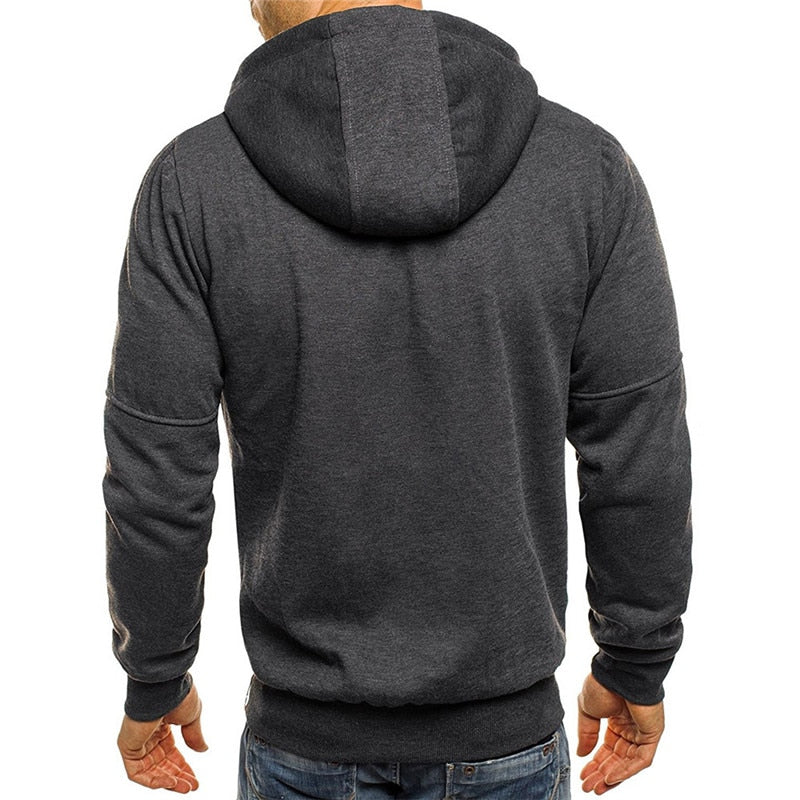 Covrlge Frühling Herrenjacken mit Kapuze Mäntel Casual Reißverschluss Sweatshirts Herren Trainingsanzug Mode Jacke Herrenbekleidung Oberbekleidung MWW148