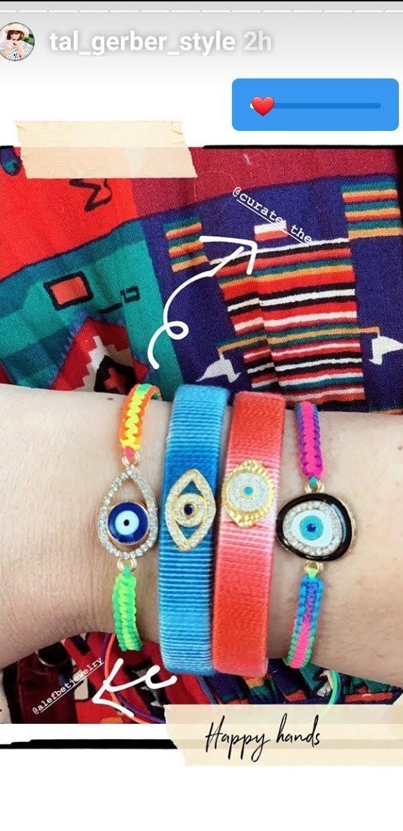 Armband mit Bösem Blick-Anhänger