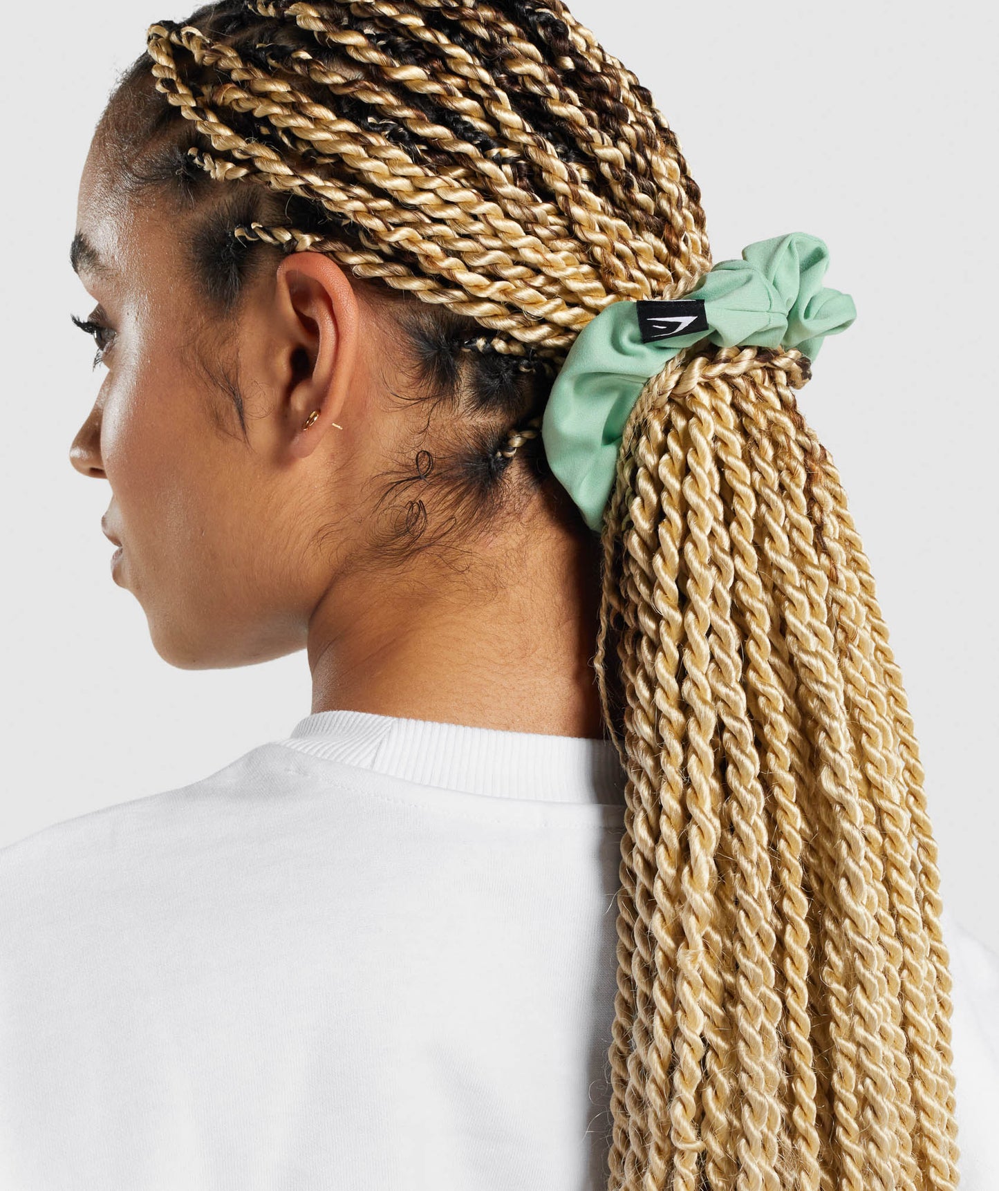 Gymshark -Scrunchies 3pk - Orange/Grün/Braun