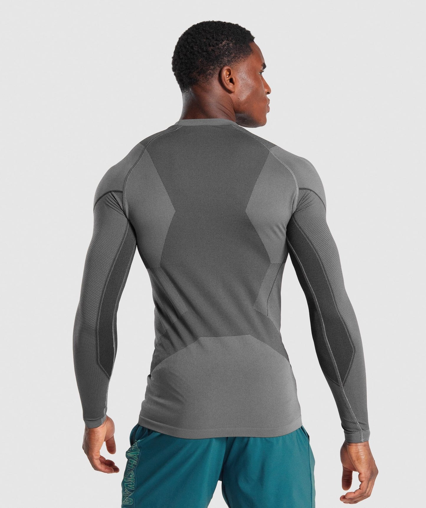 Gymshark Free Force Seamless Long Sleeve T -Shirt - grau