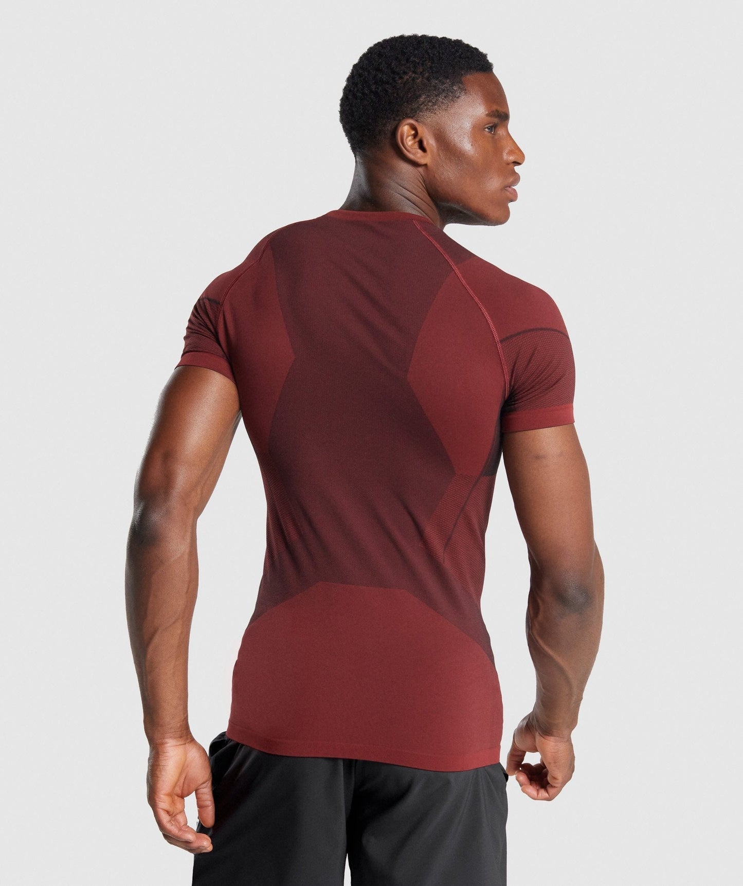 Gymshark Free Force Nahtloses T -Shirt - Burgund