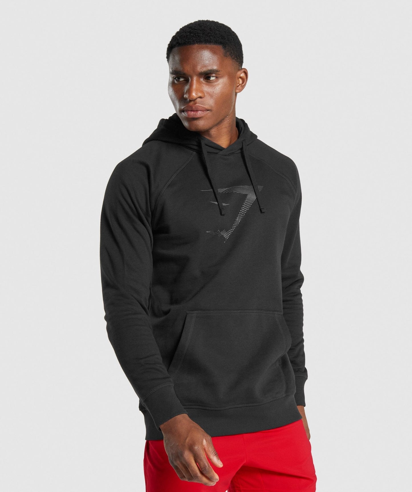 Gymshark Sharkhead Infill Hoodie - Schwarz