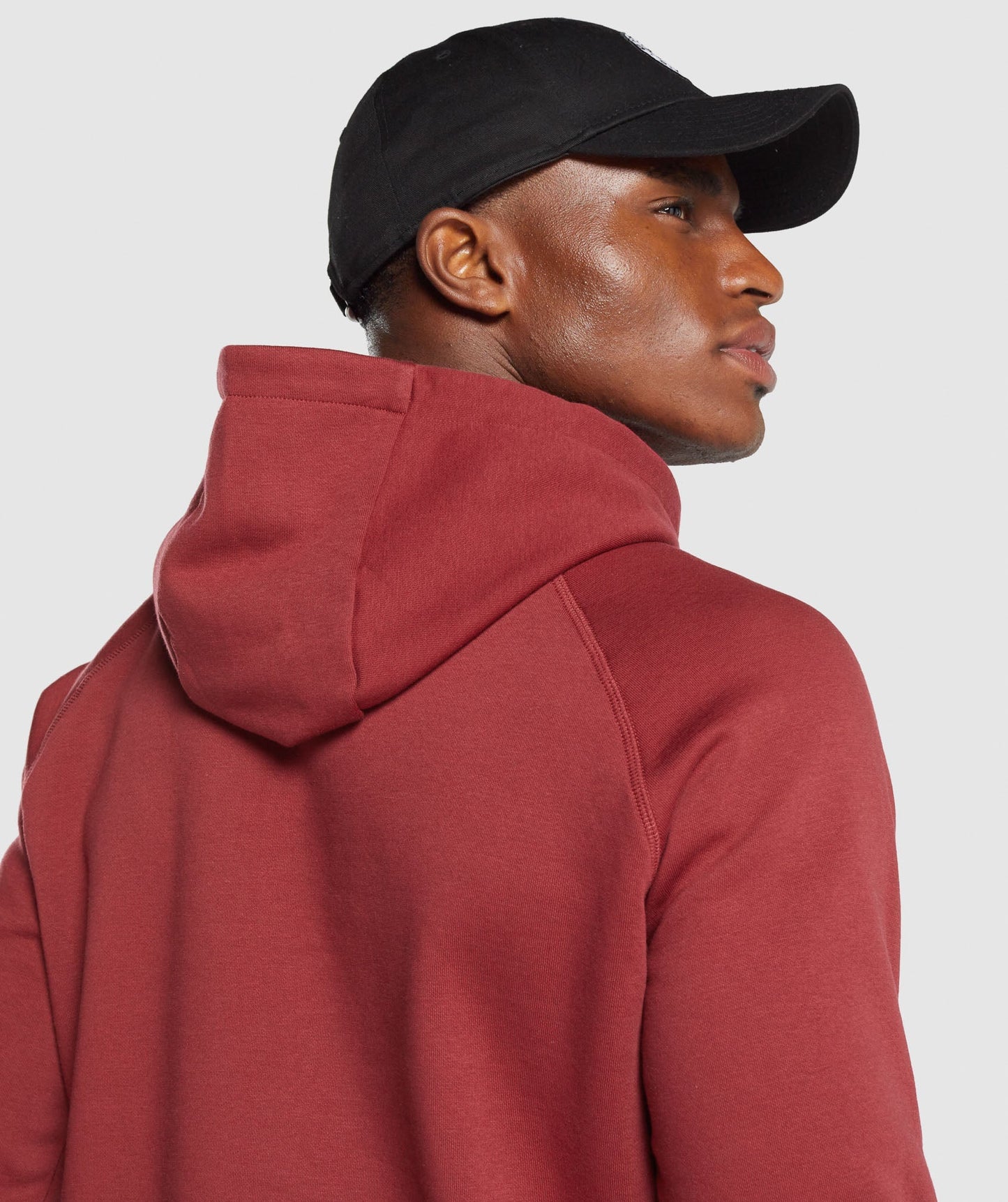 Gymshark Sharkhead Infill Hoodie - Burgund